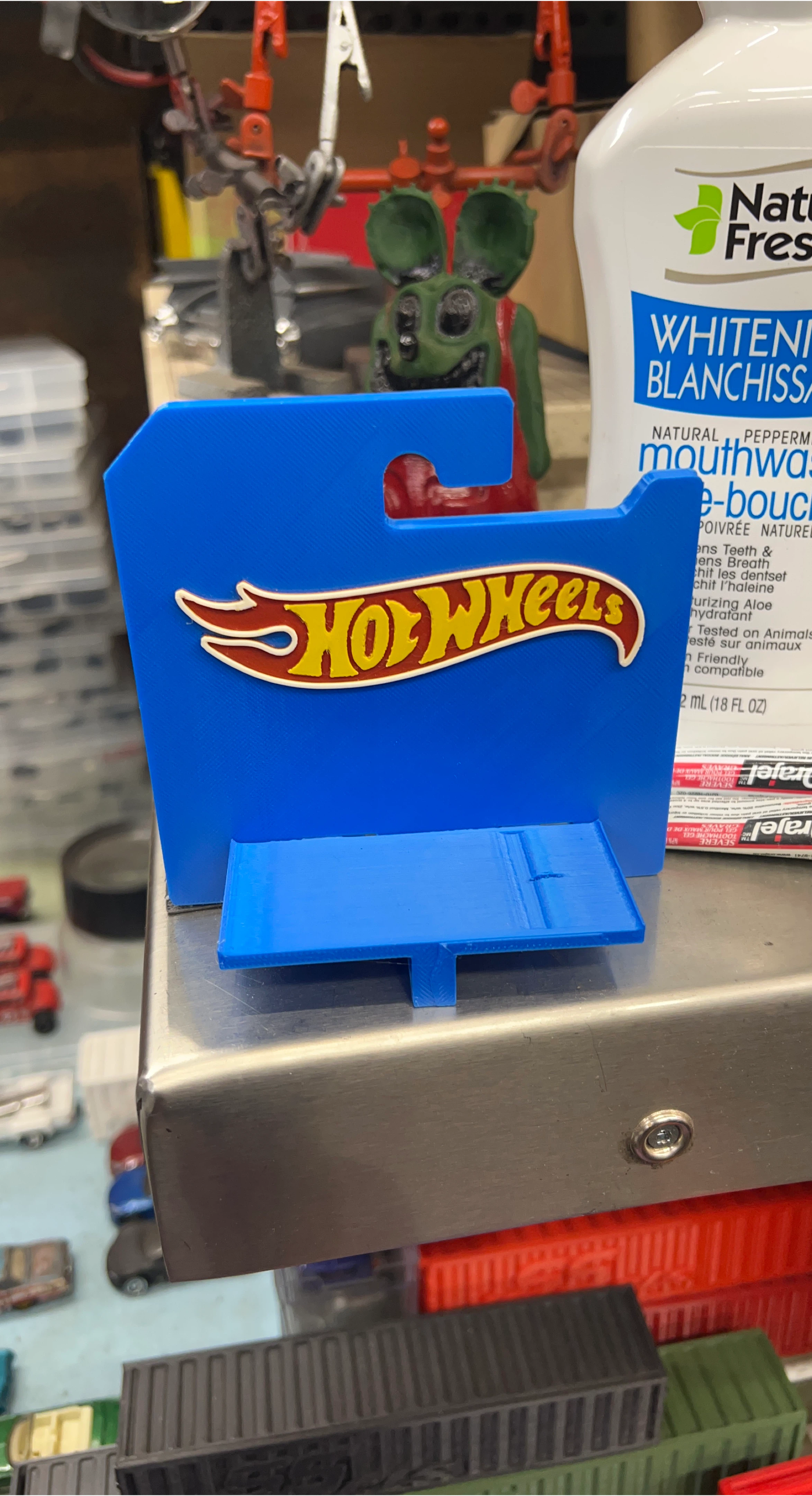 Hot Wheels Display Stand - Blue thumbnail