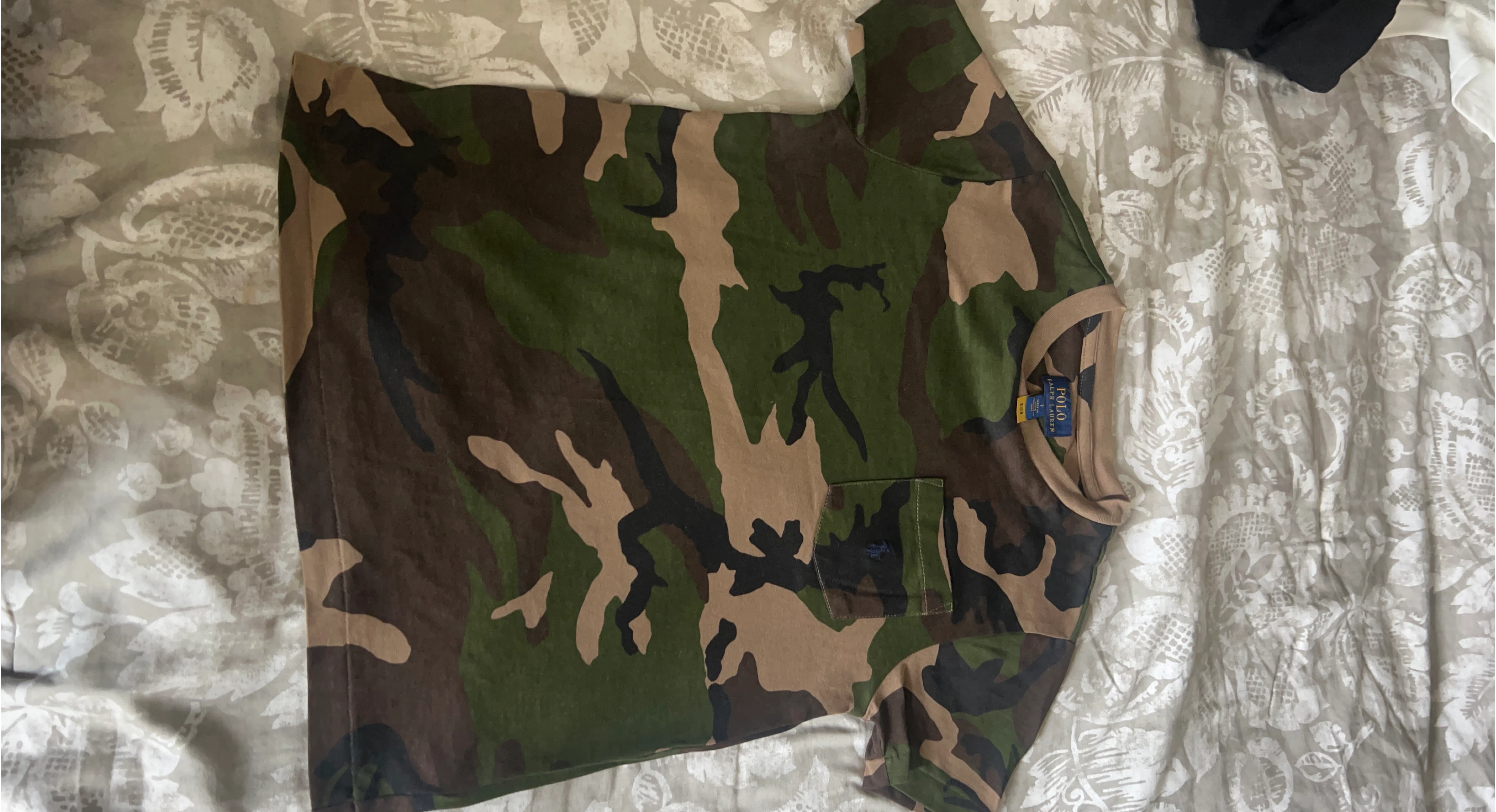 Polo Ralph Lauren Camo T-Shirt - Size 7 thumbnail