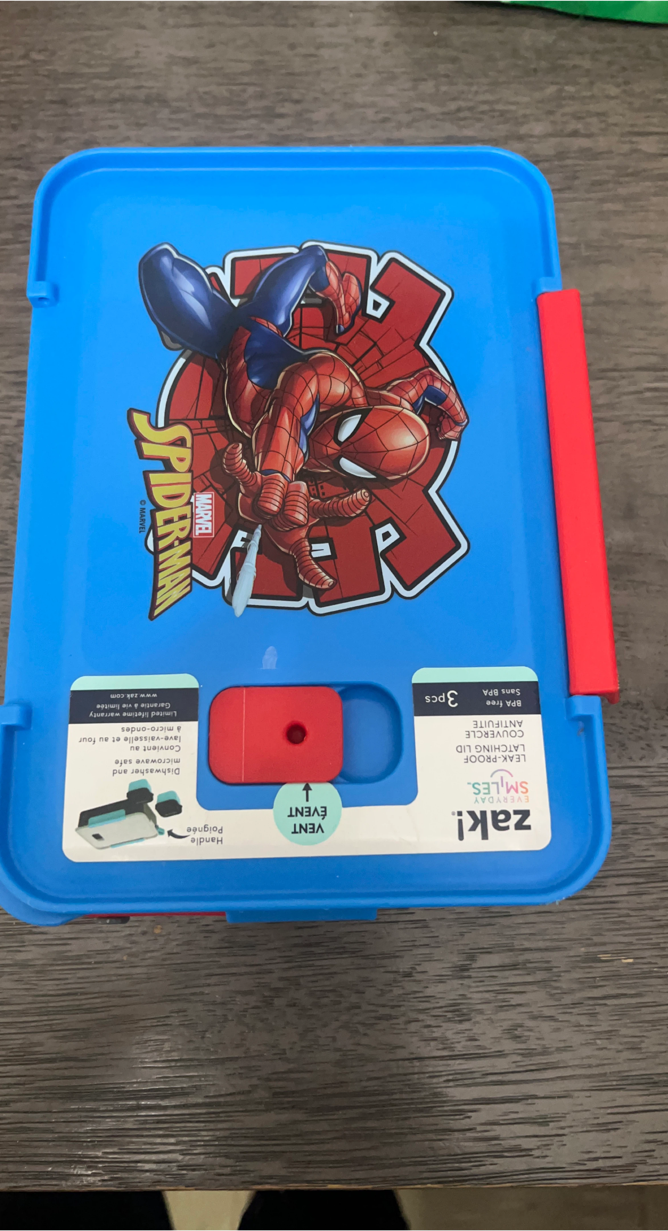 Zaki! x Spiderman Lunchbox thumbnail