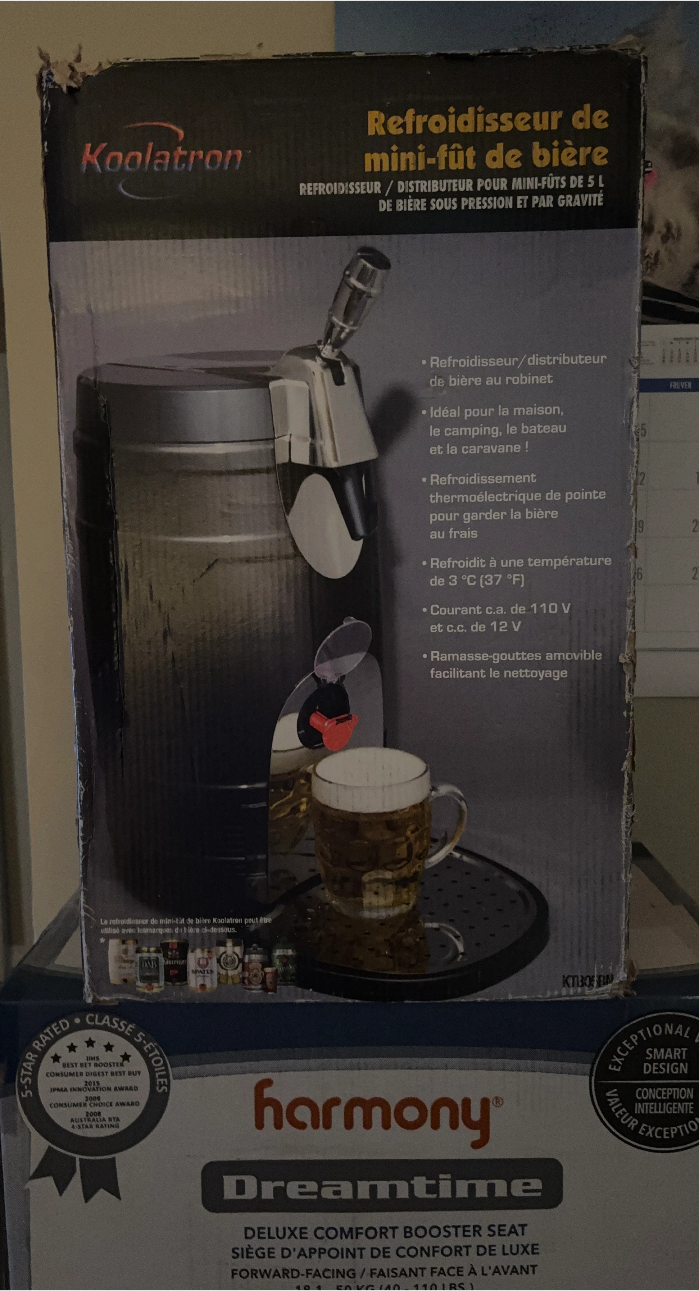 Koolatron Mini beer keg dispenser 5L thumbnail