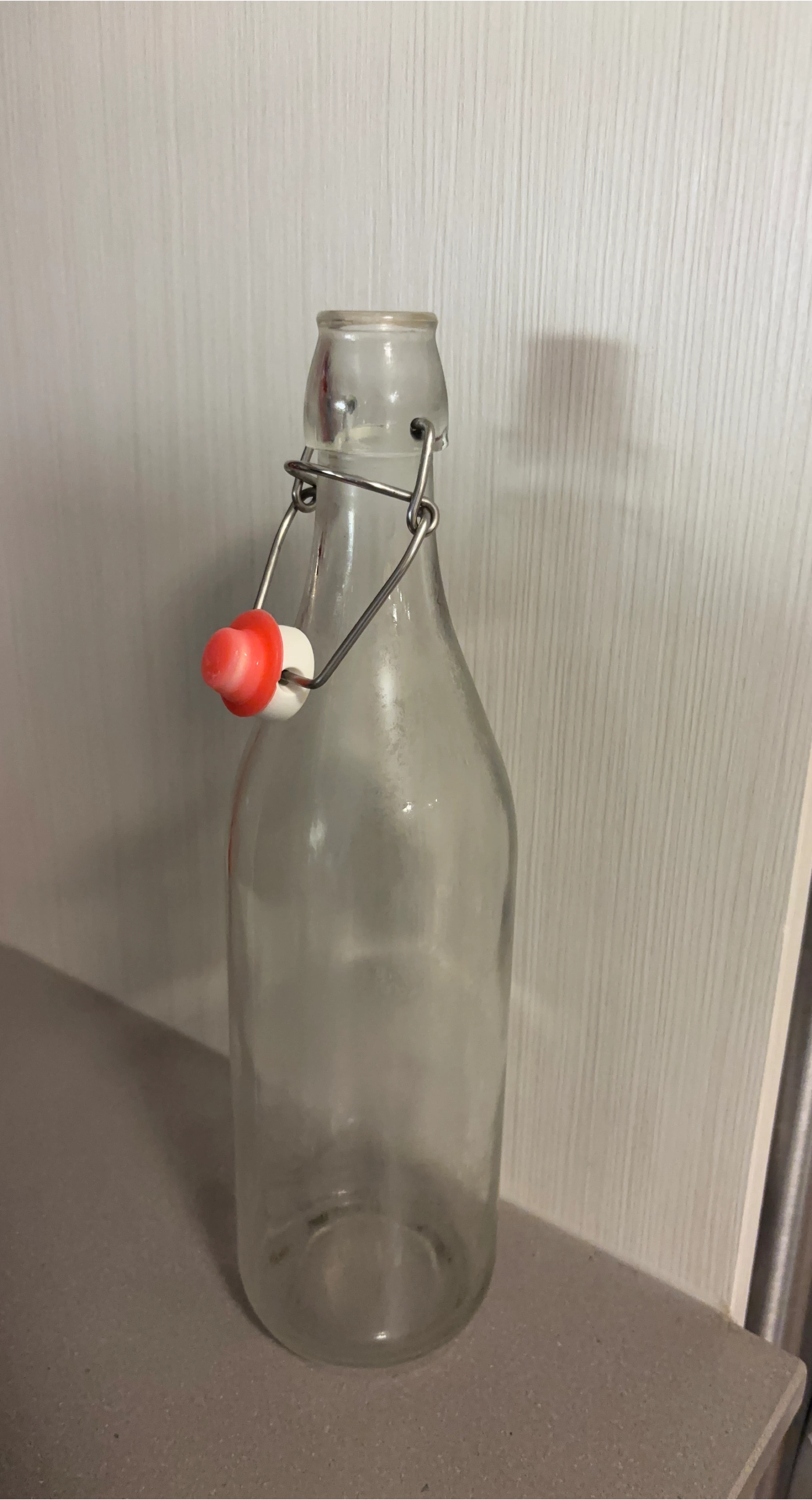 Glass Bottle with Swing Top thumbnail