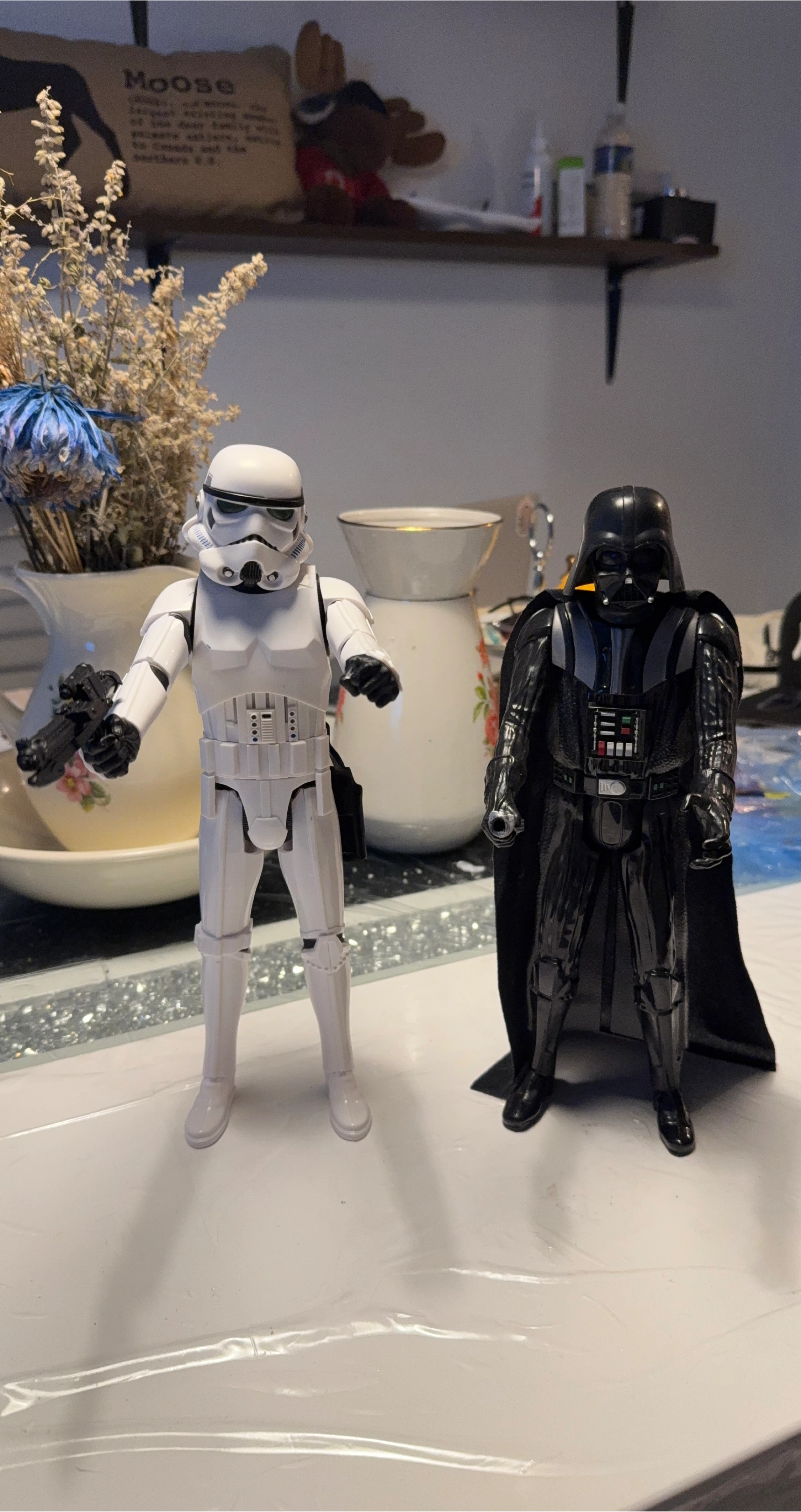 Star Wars Stormtrooper & Darth Vader Action Figures thumbnail