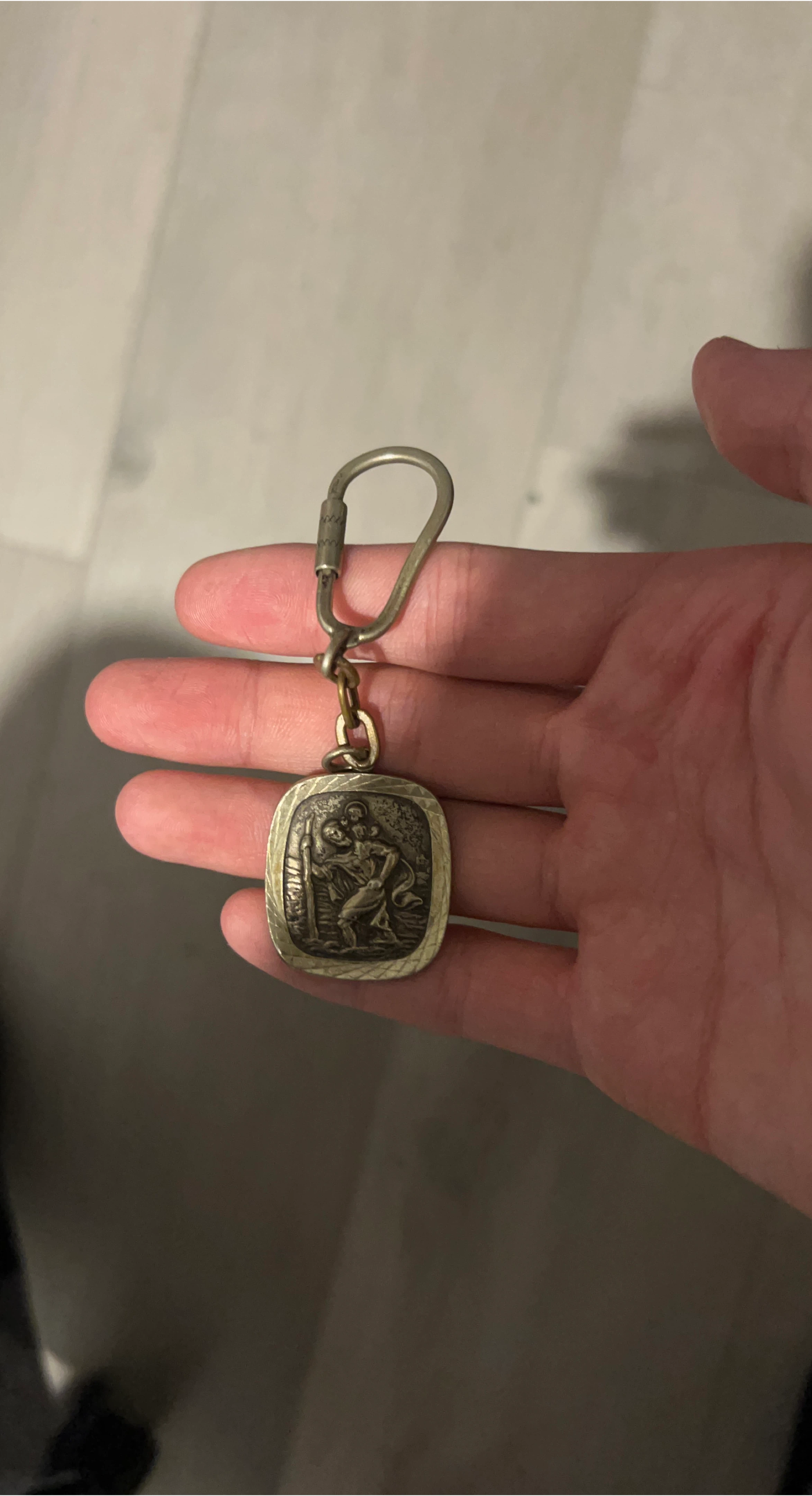 St. Christopher Keychain thumbnail