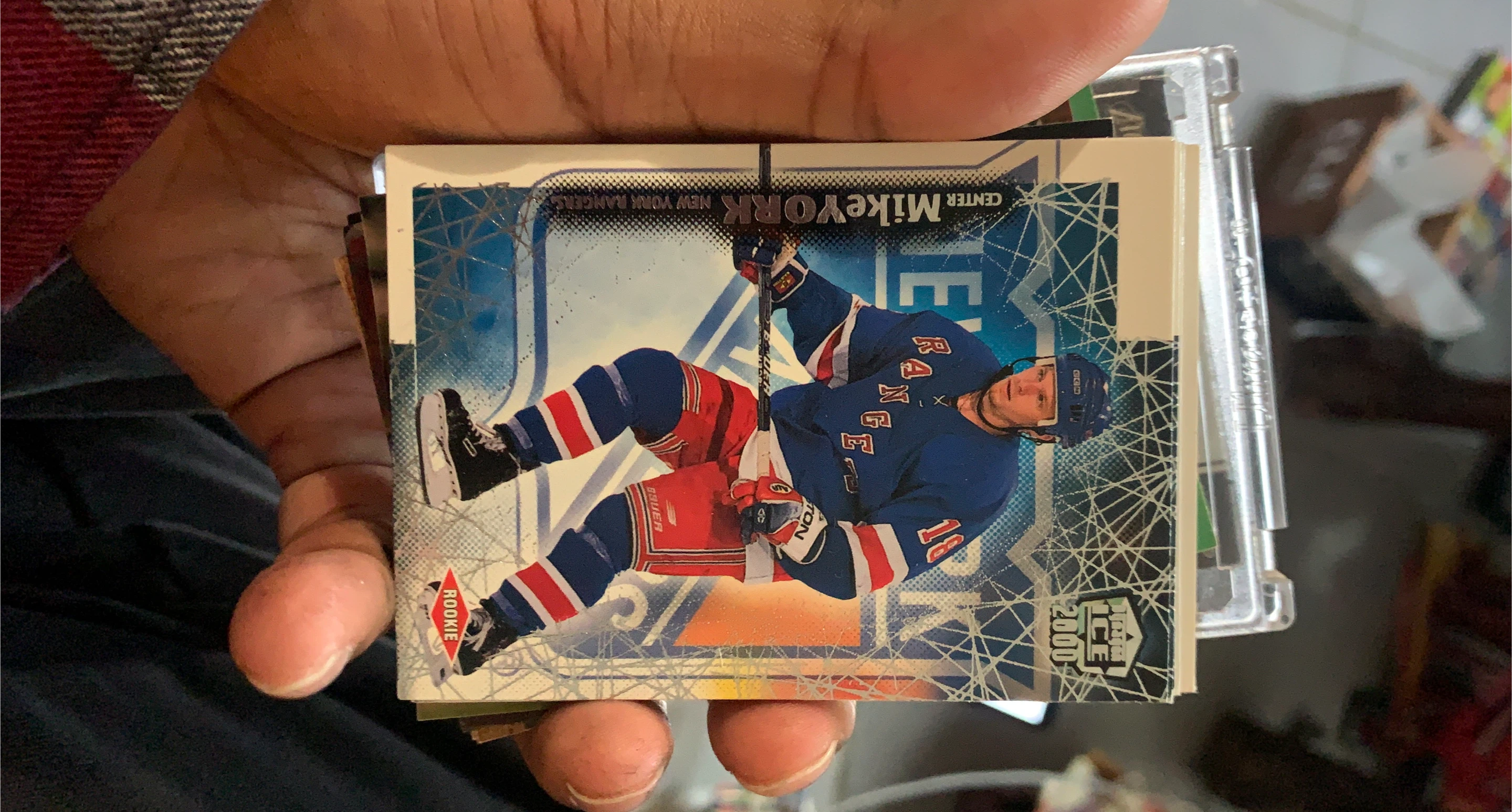 Mike York New York Rangers Hockey Card