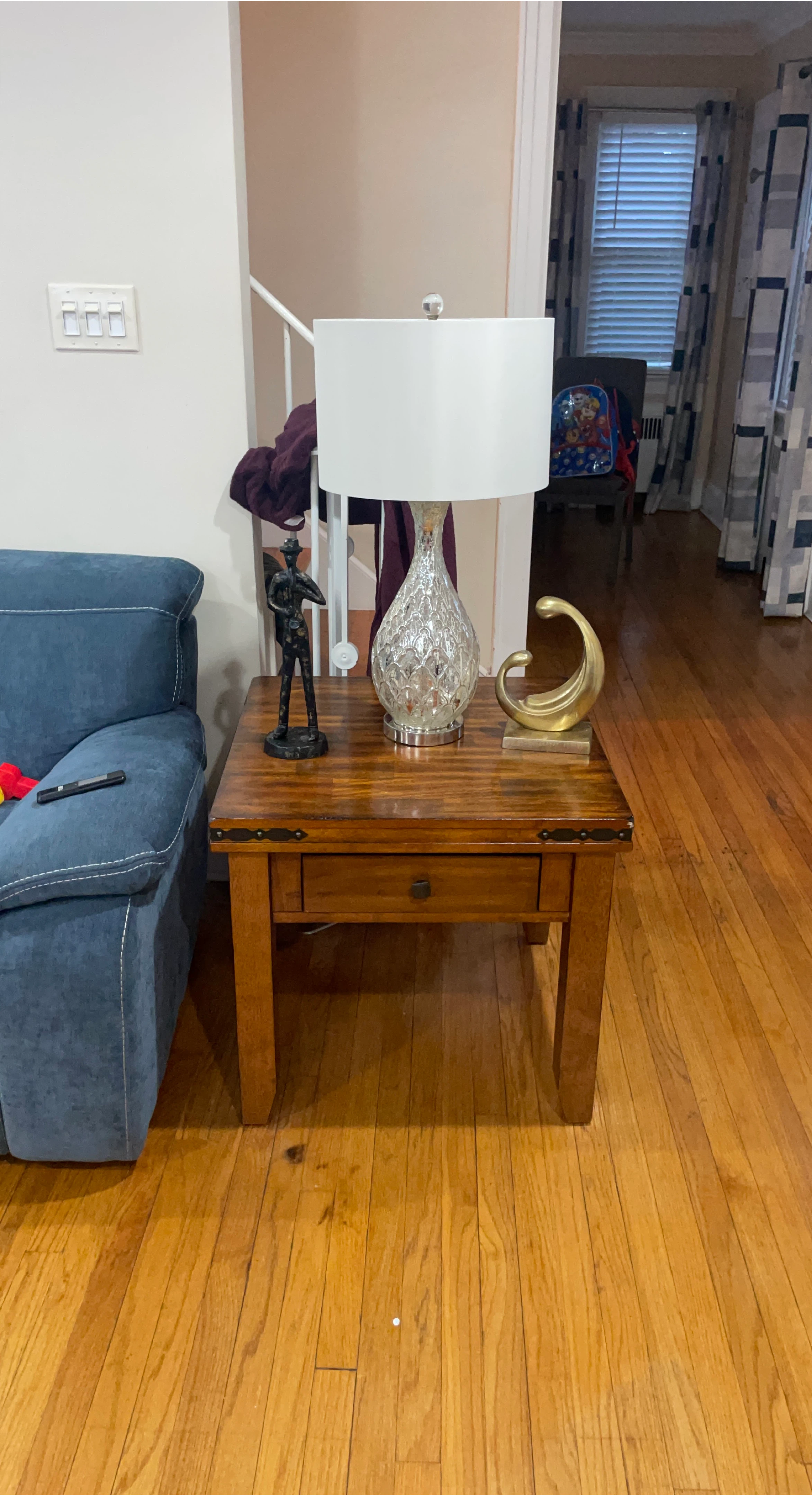 Wooden End Table with Drawer thumbnail