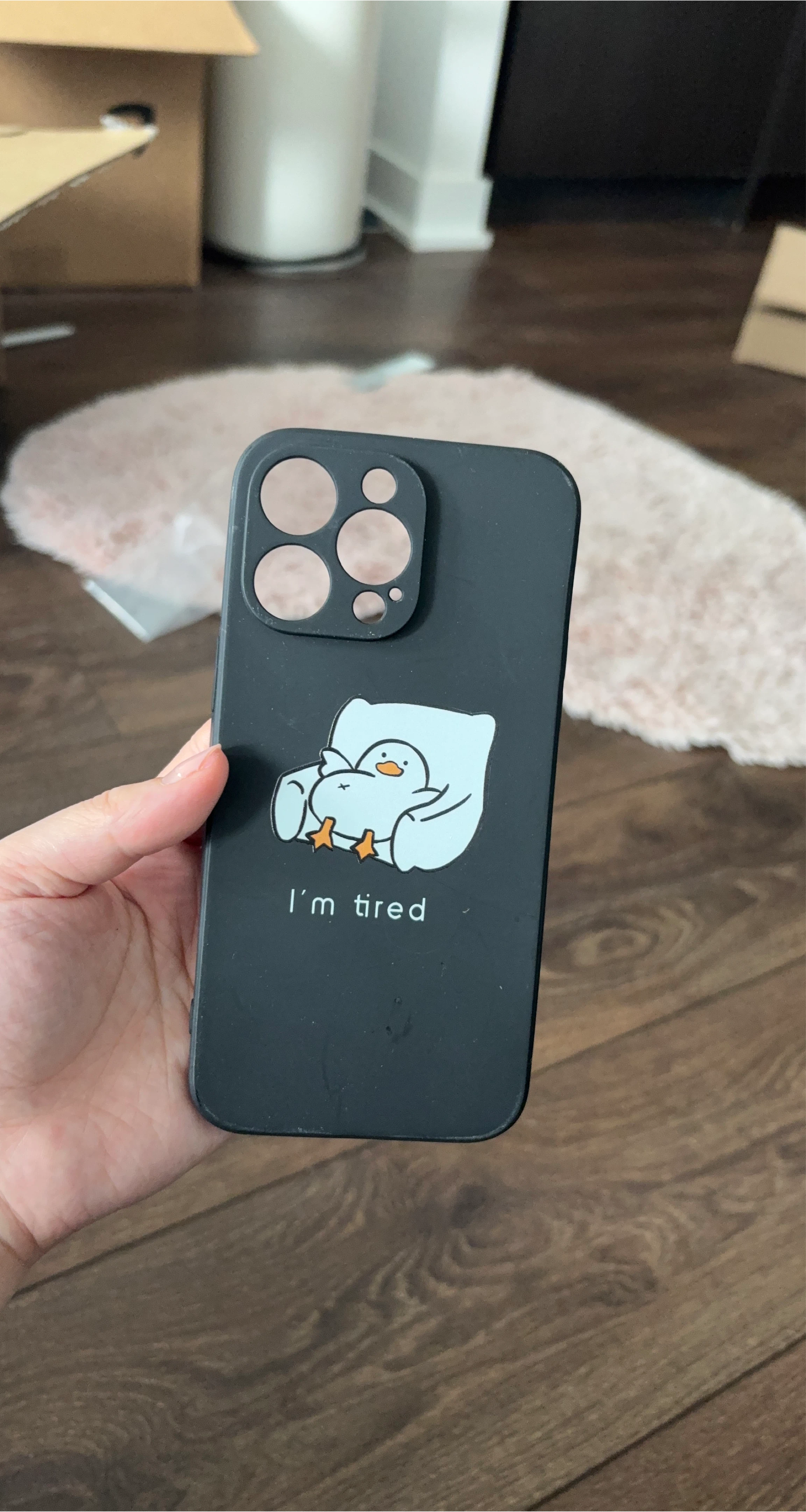 iPhone 14 Pro Max Case - “I'm Tired” Duck