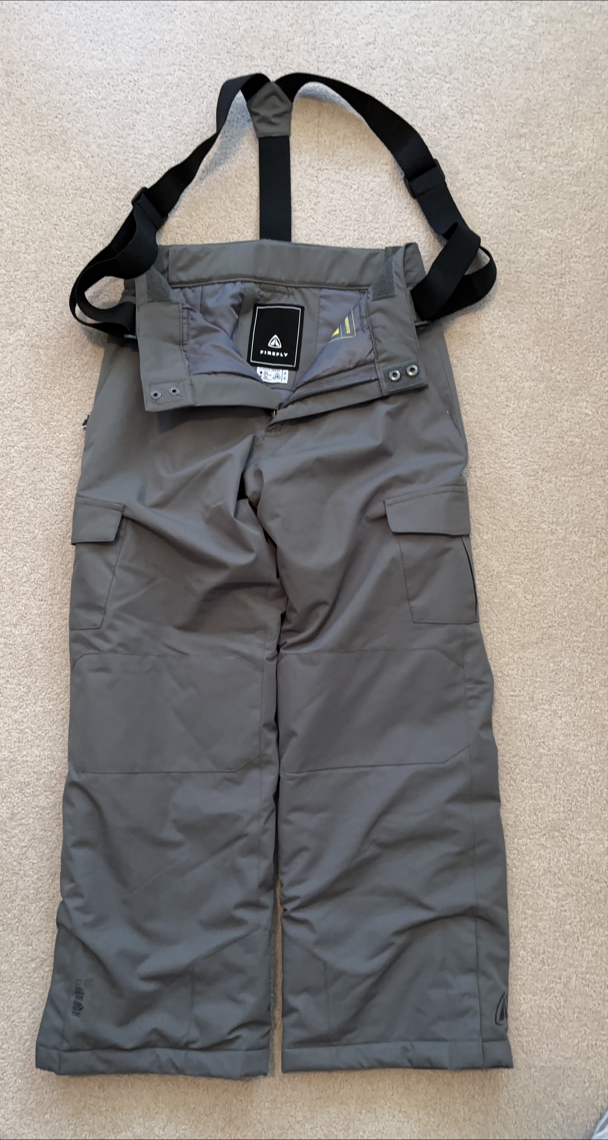 Firefly Grey Snow Pants - Size M thumbnail