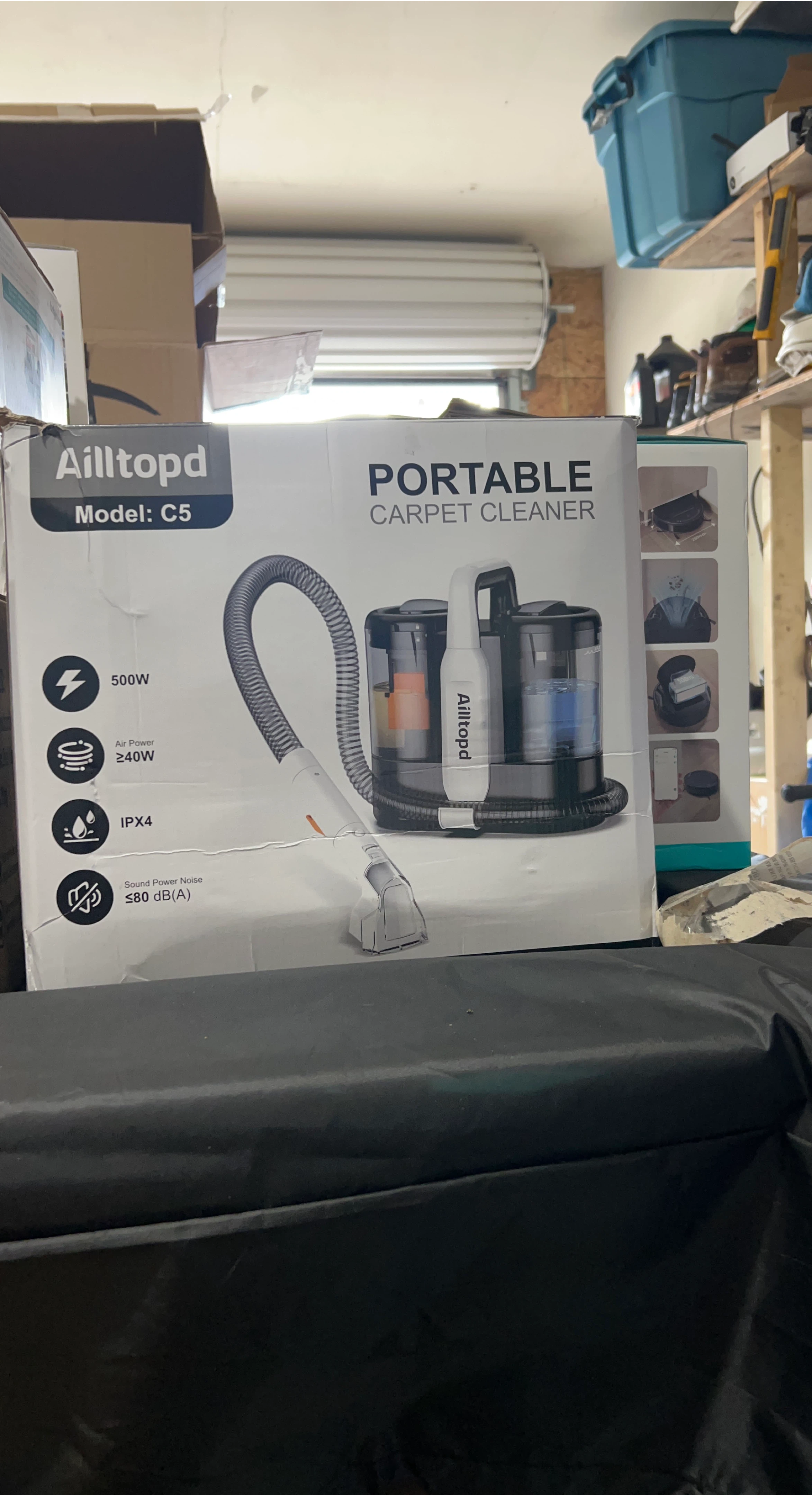 Ailltopd C5 Portable Carpet Cleaner image indicator(1)