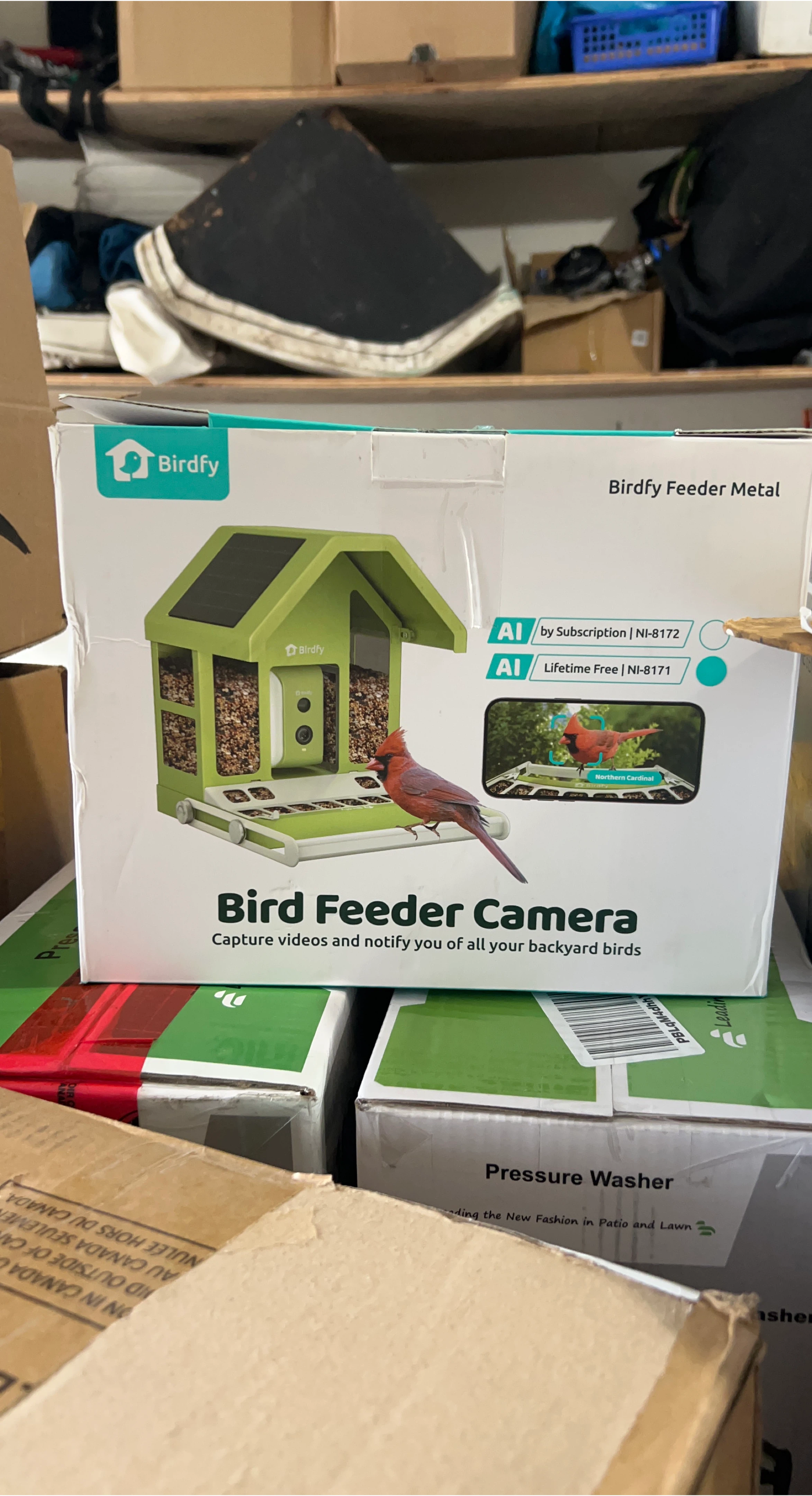 Birdfy Feeder Metal - Bird Feeder Camera thumbnail