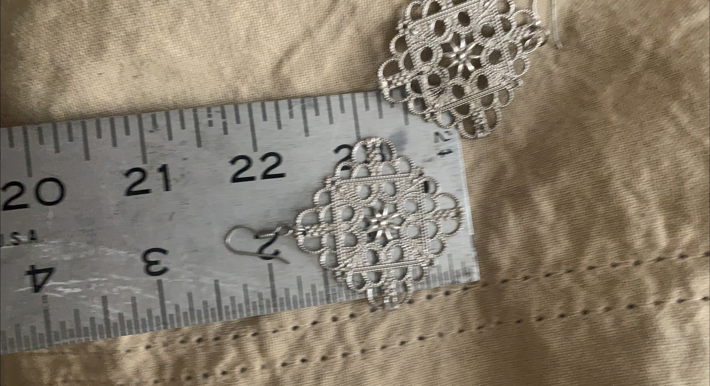 Silver Dangle Earrings