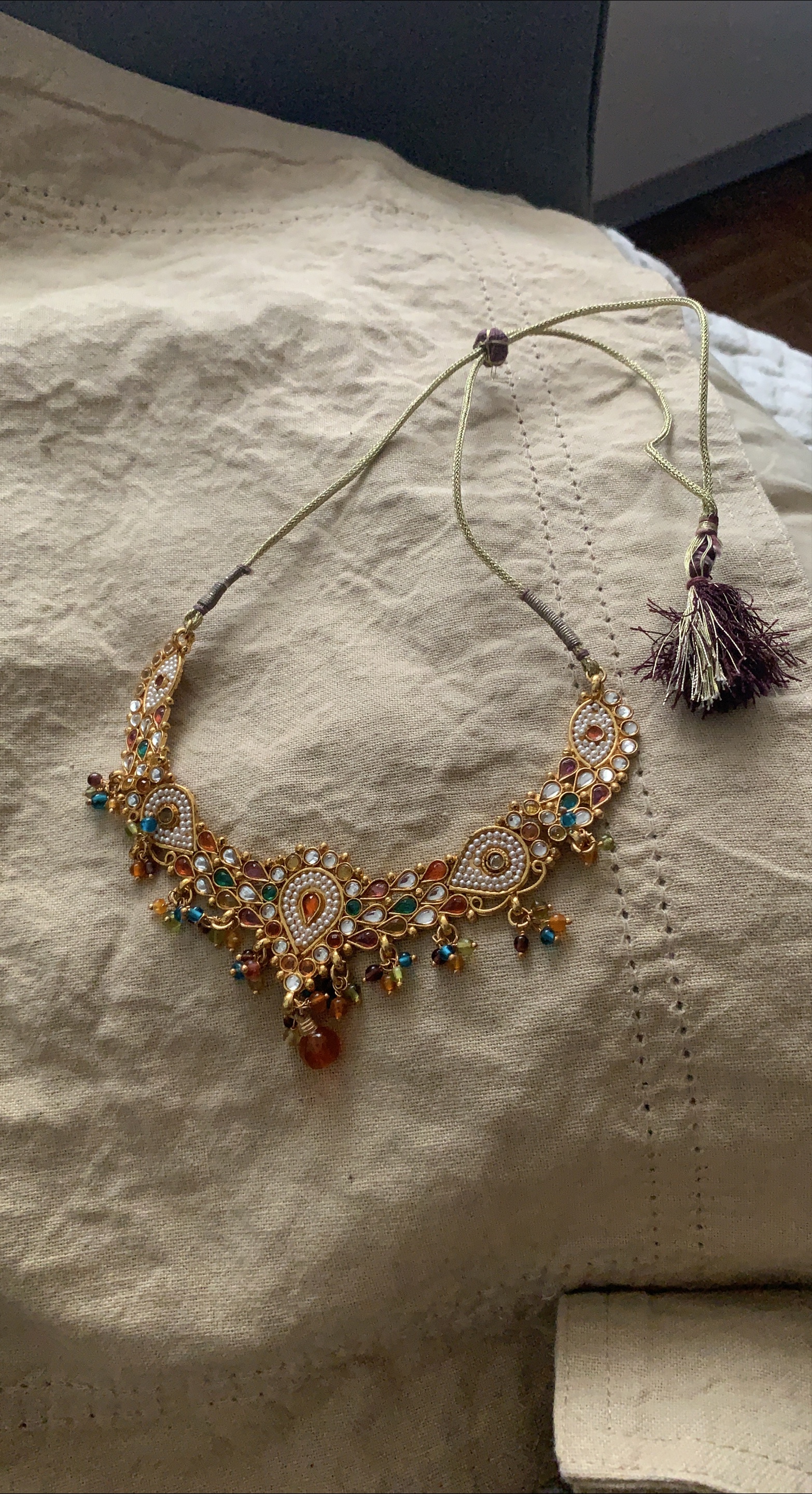 Colorful Indian Style Necklace