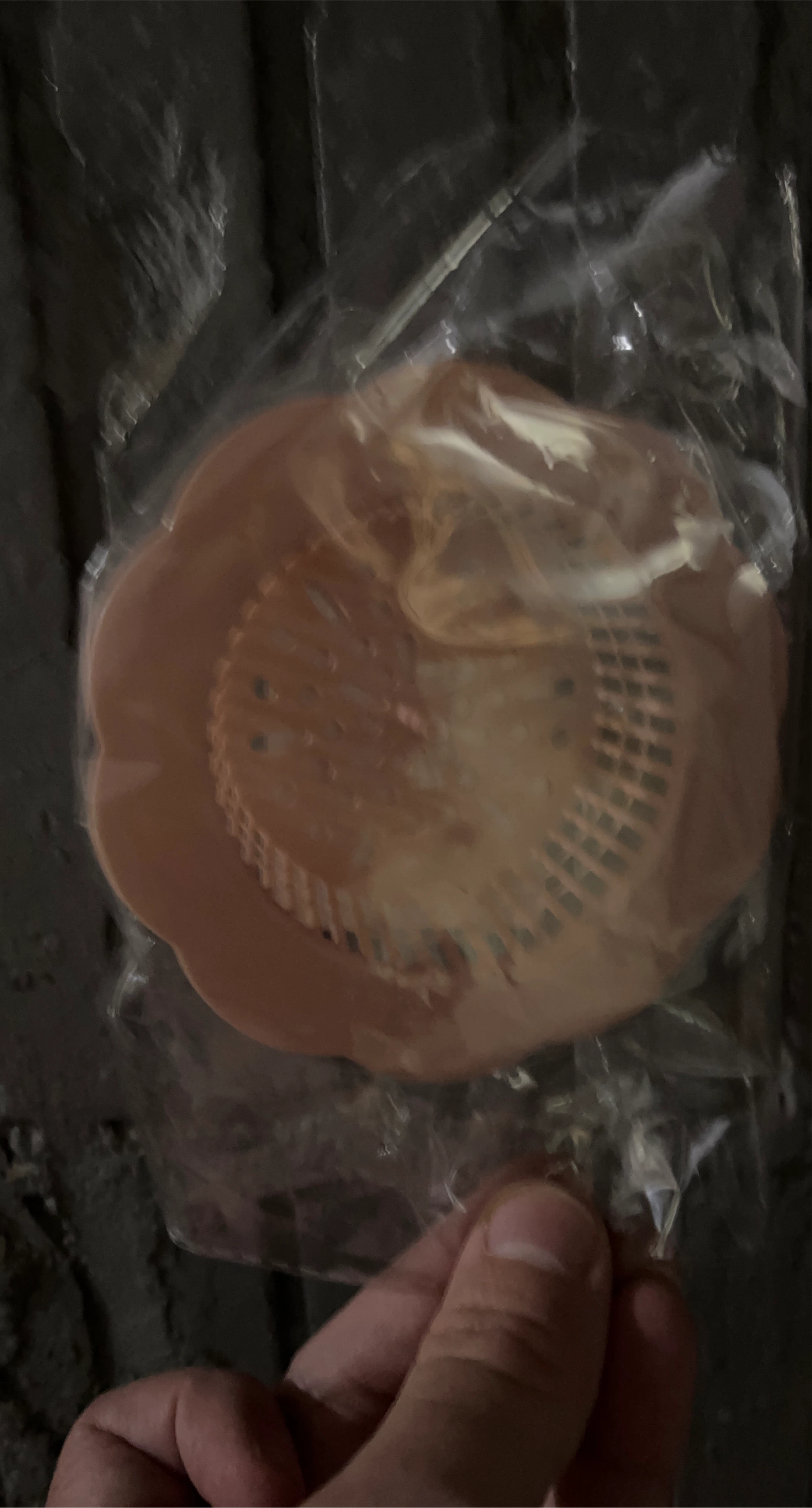 Flower Shaped Sink Strainer - Peach thumbnail