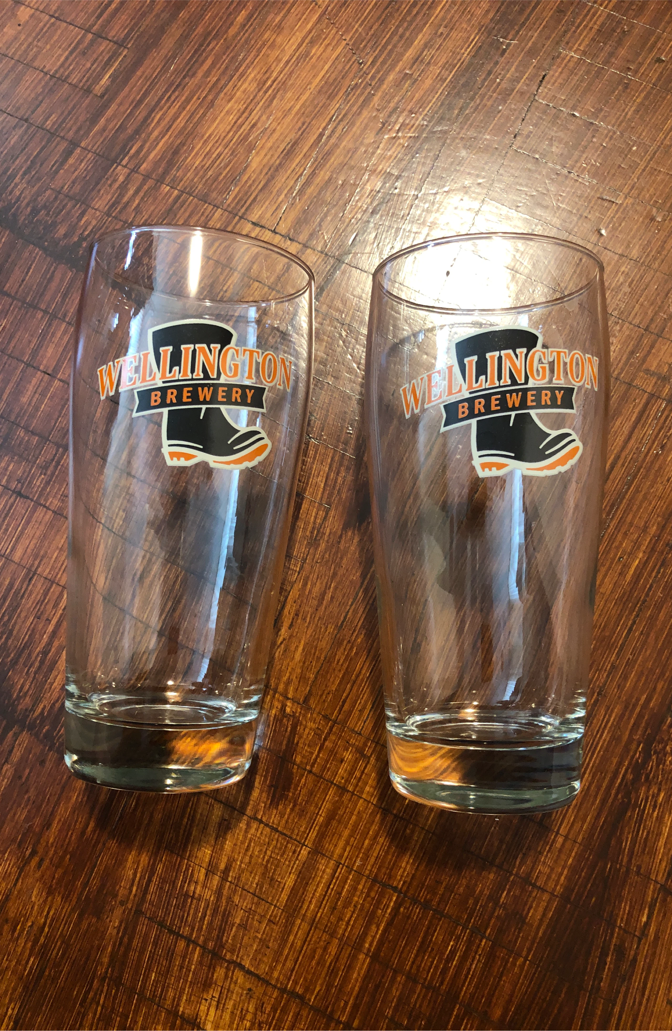 Wellington Brewery Pint Glasses - Set of 2 thumbnail