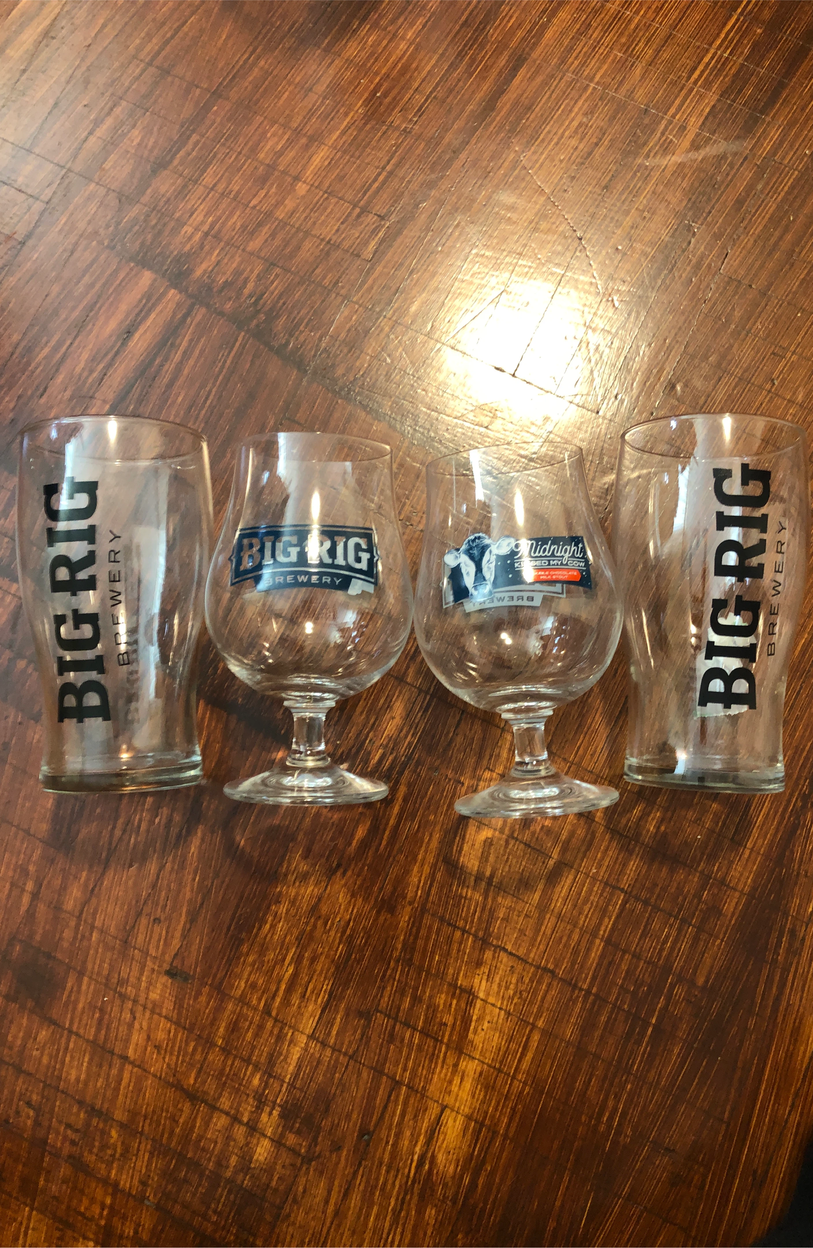 Big Rig Brewery Glasses - Set of 4 thumbnail