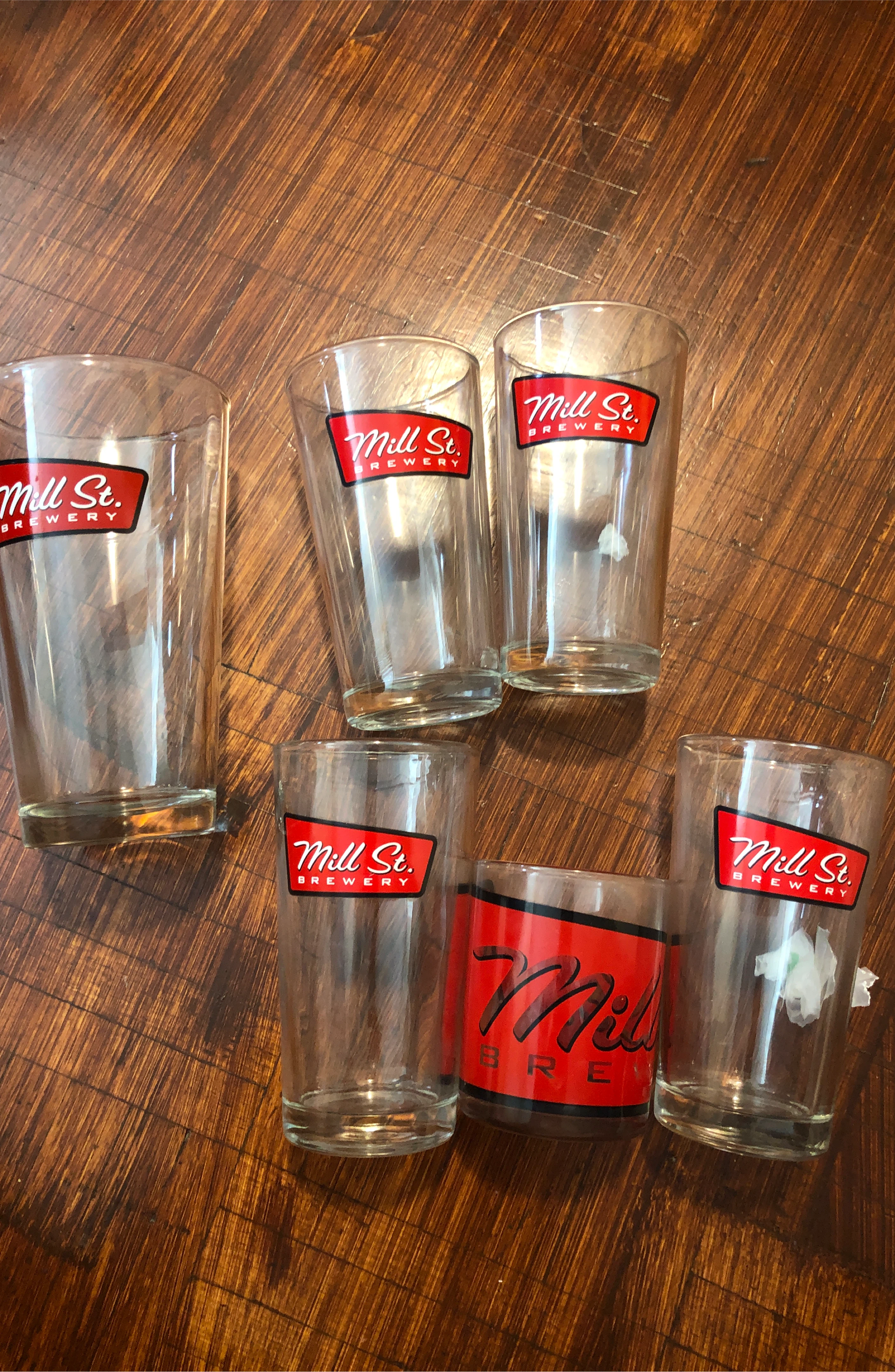 Mill St. Brewery Glasses (6) thumbnail