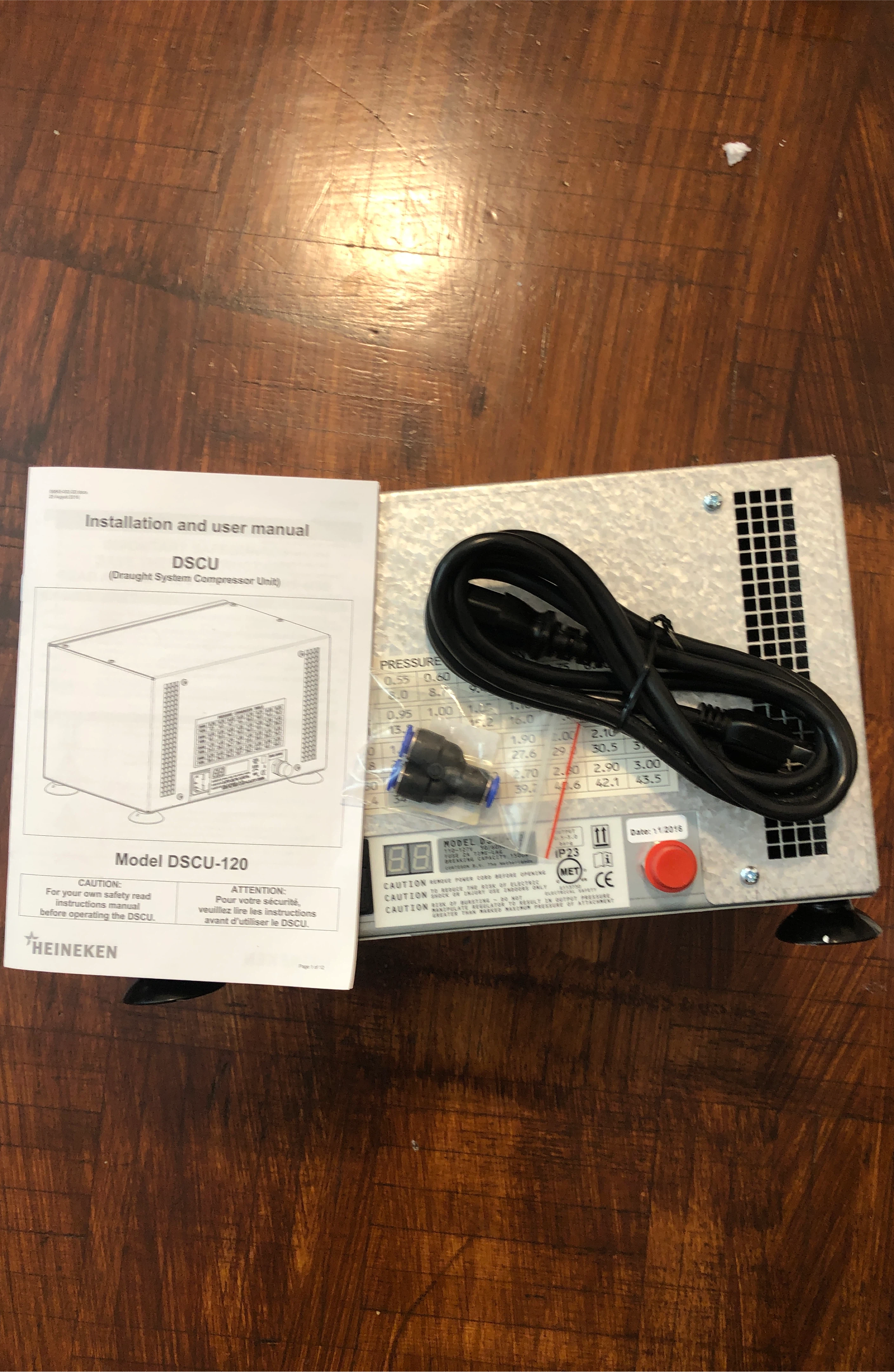Heineken DSCU-120 Draught System Compressor Unit thumbnail