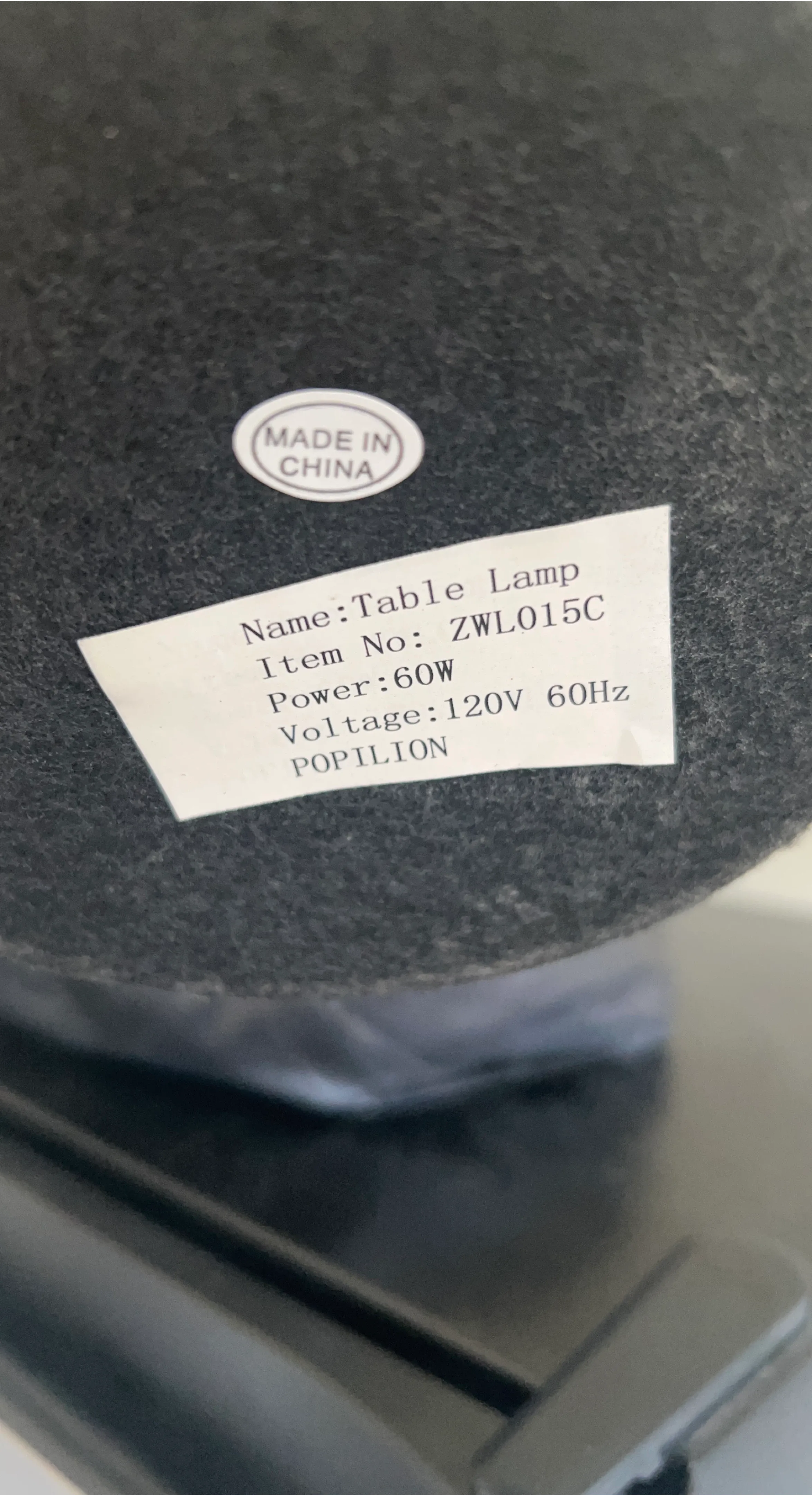 Table Lamp ZWL015C