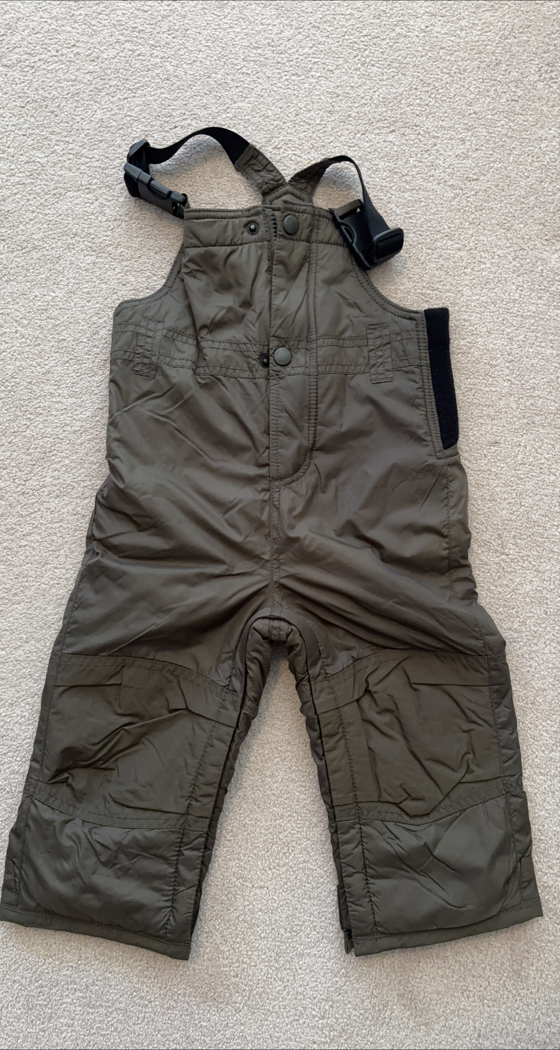 Baby Gap Snow Pants Olive Green thumbnail