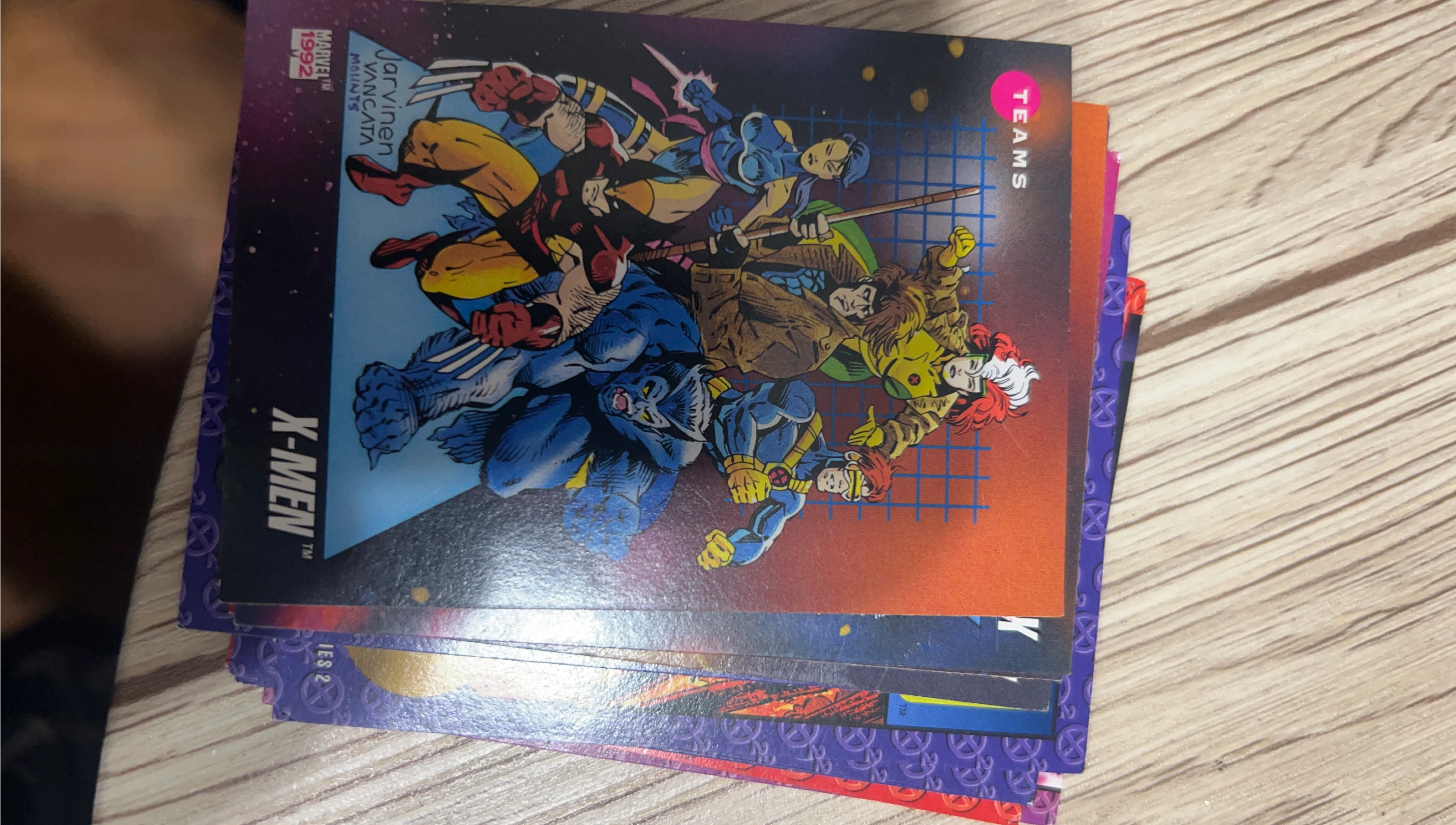 X-Men Marvel Trading Cards thumbnail