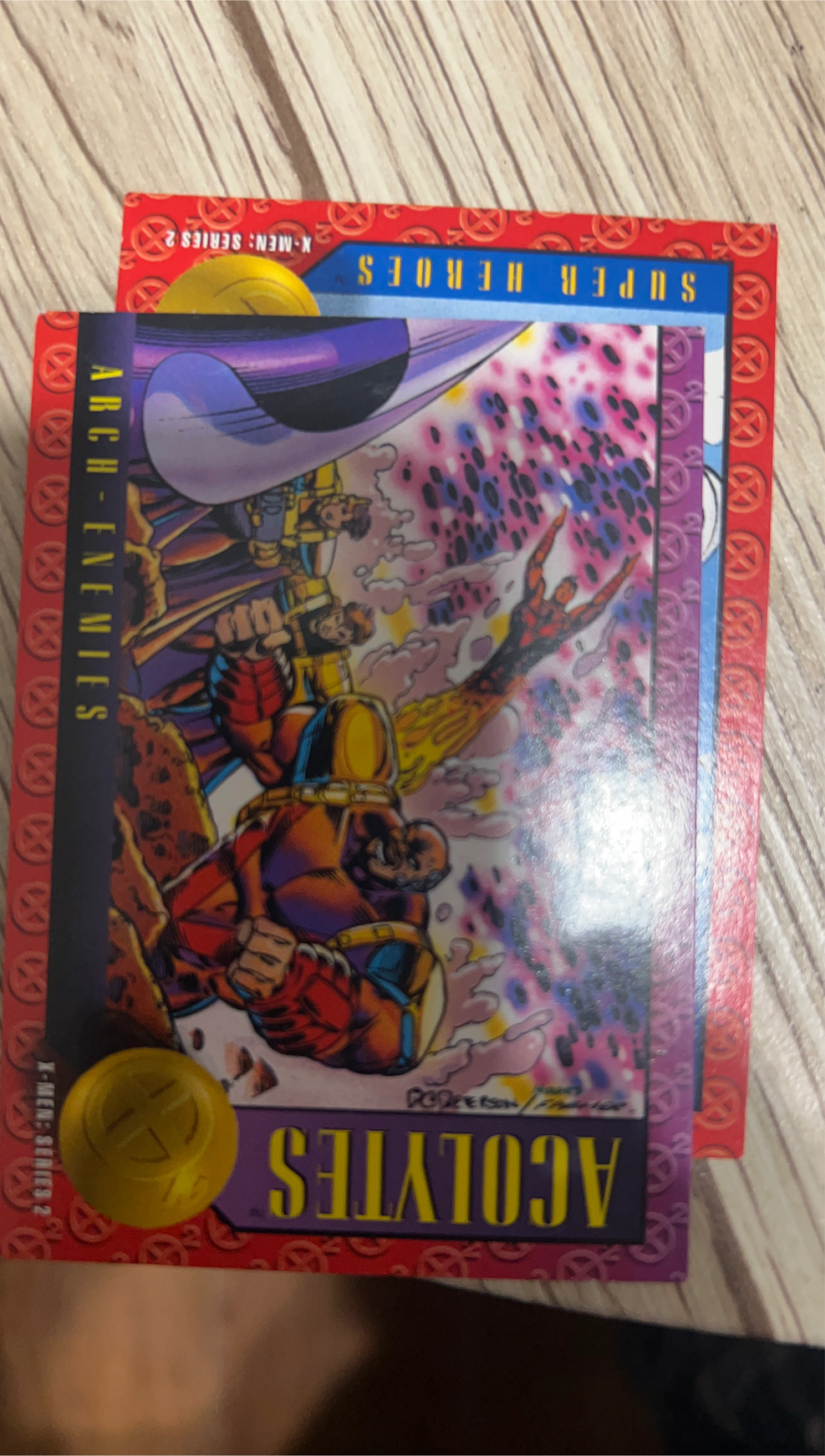 X-Men Trading Cards - Acolytes & Super Heroes thumbnail