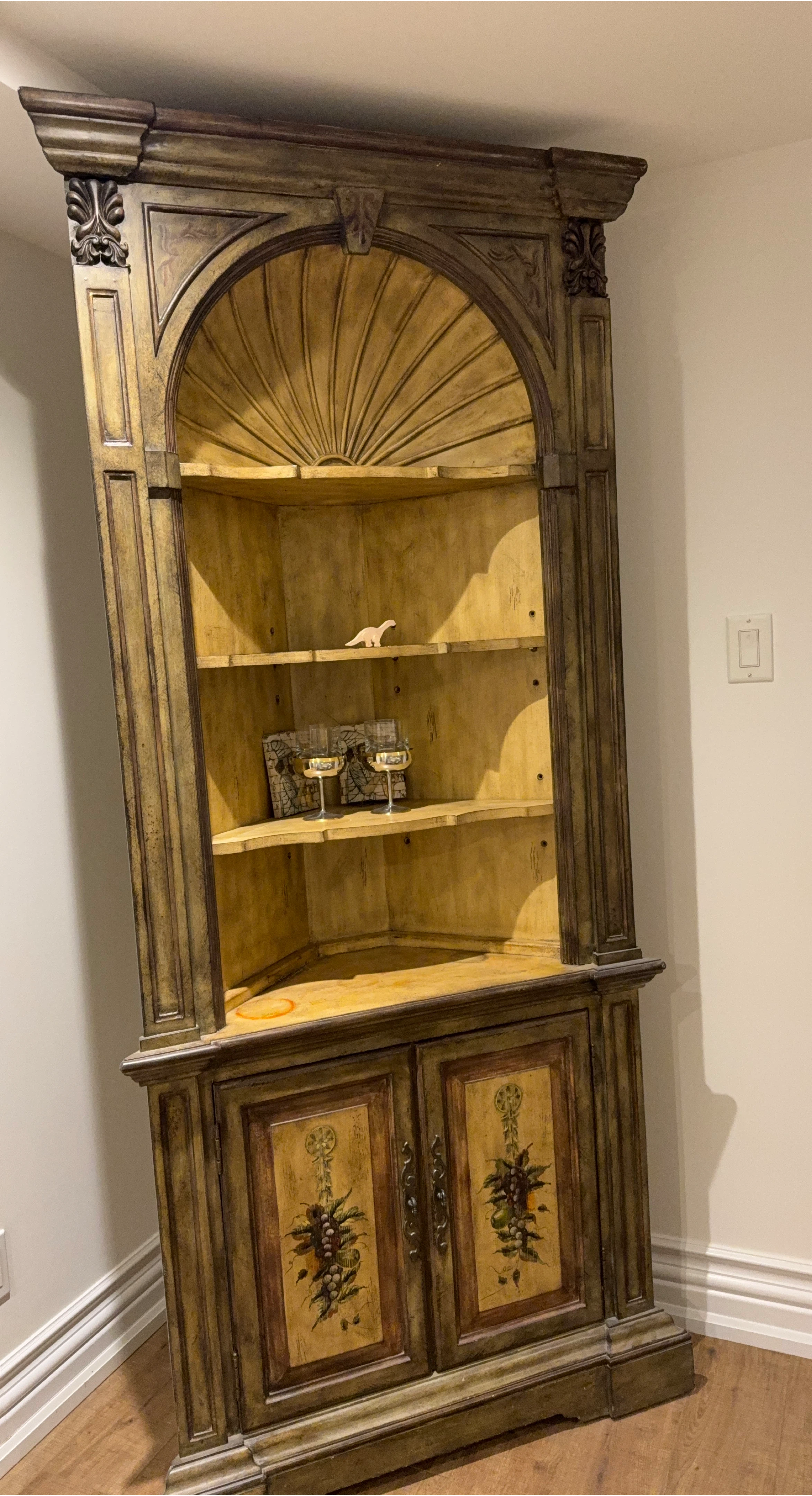 Vintage Style Corner Cabinet thumbnail