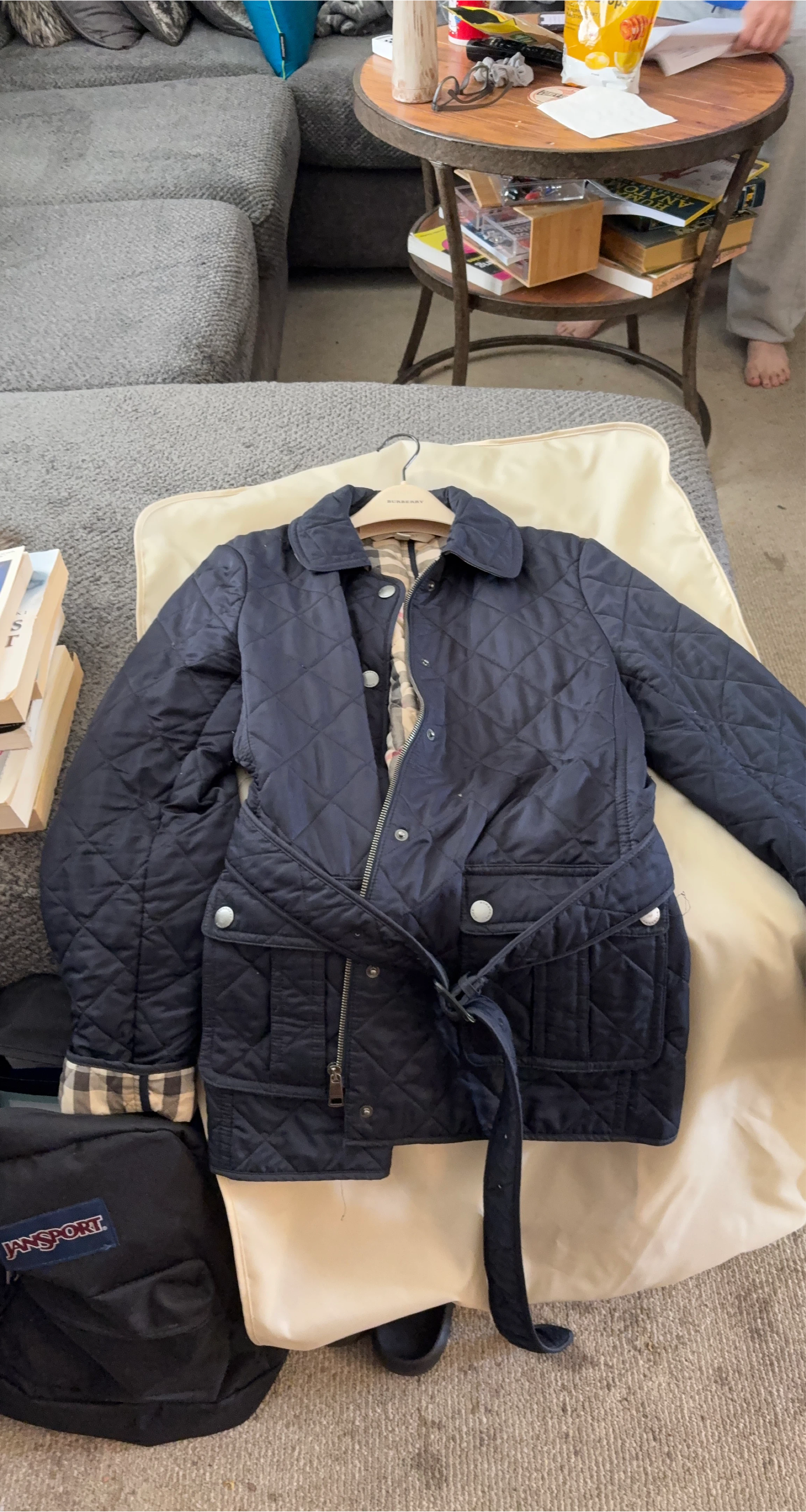 Burberry Quilted Jacket