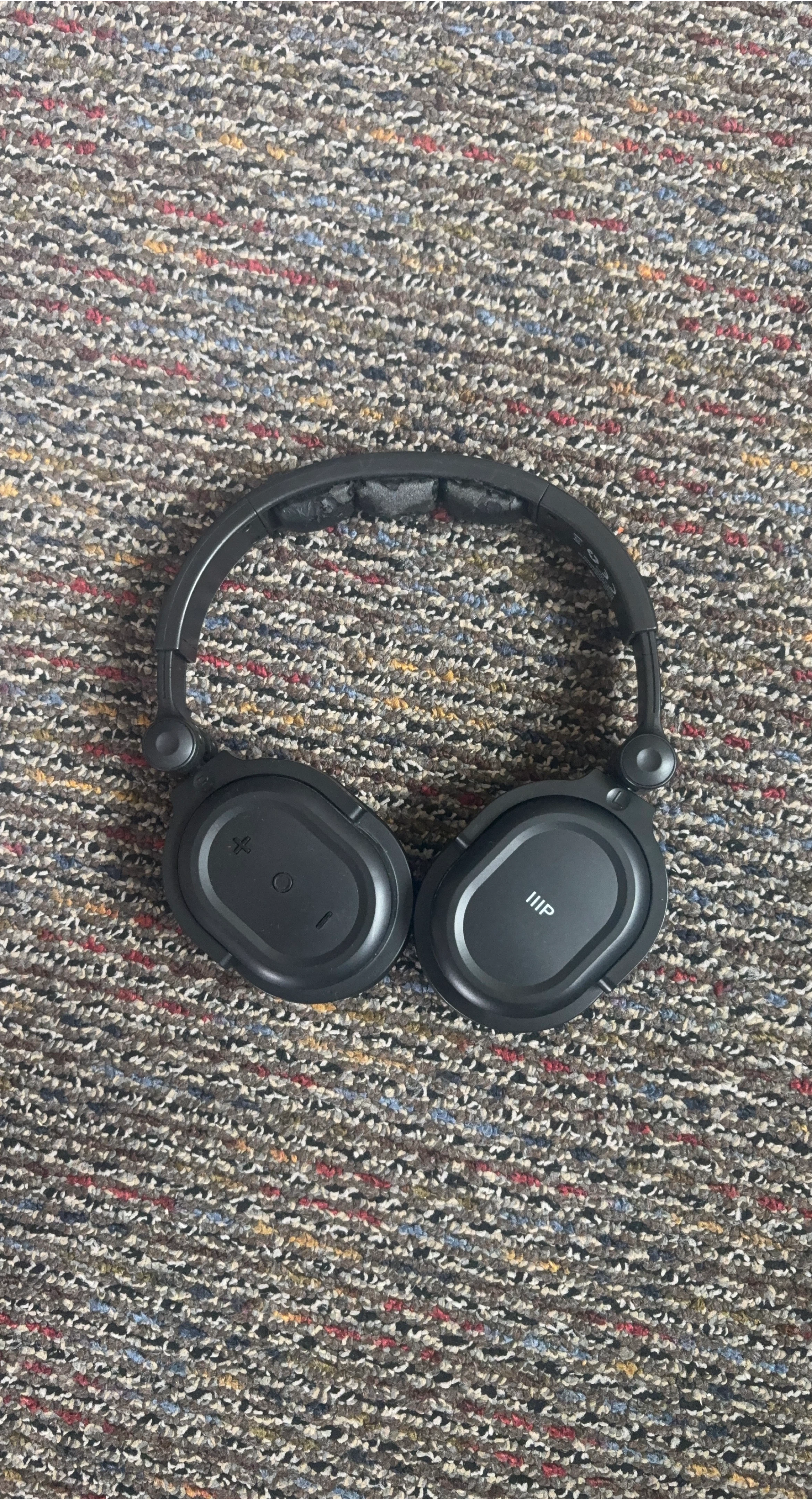 Monoprice bluettooth Headphones - Black thumbnail