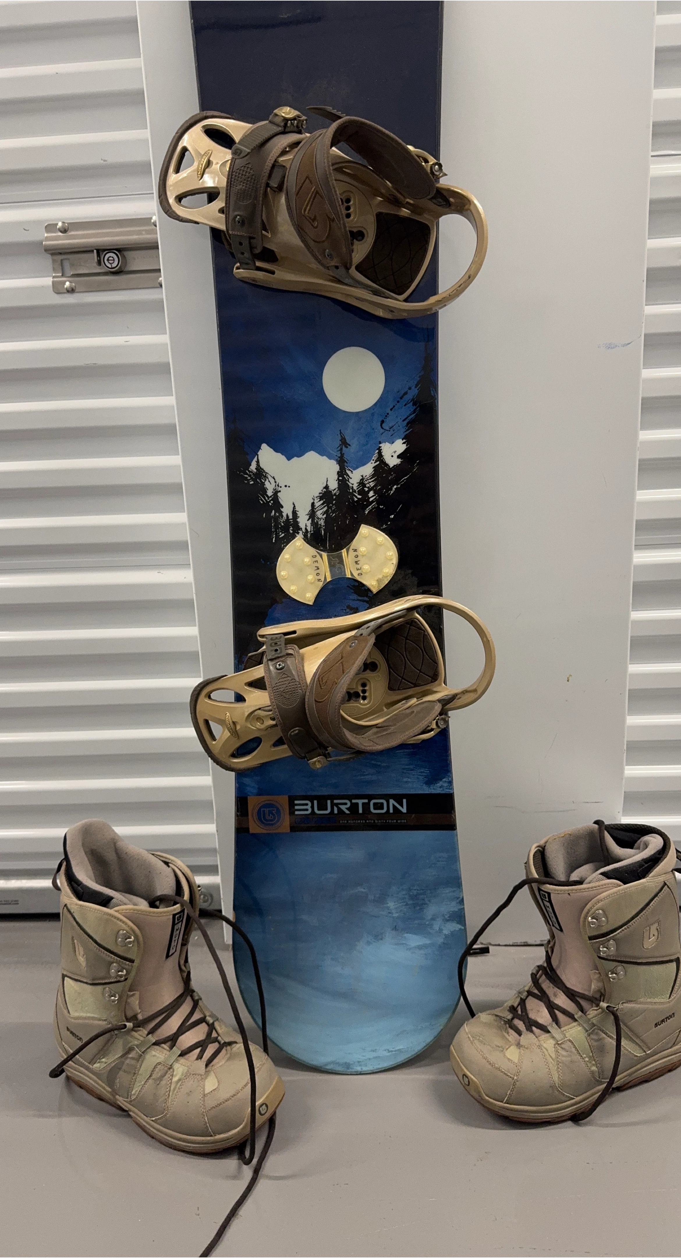 Burton Snowboard, Bindings and Boots Set thumbnail