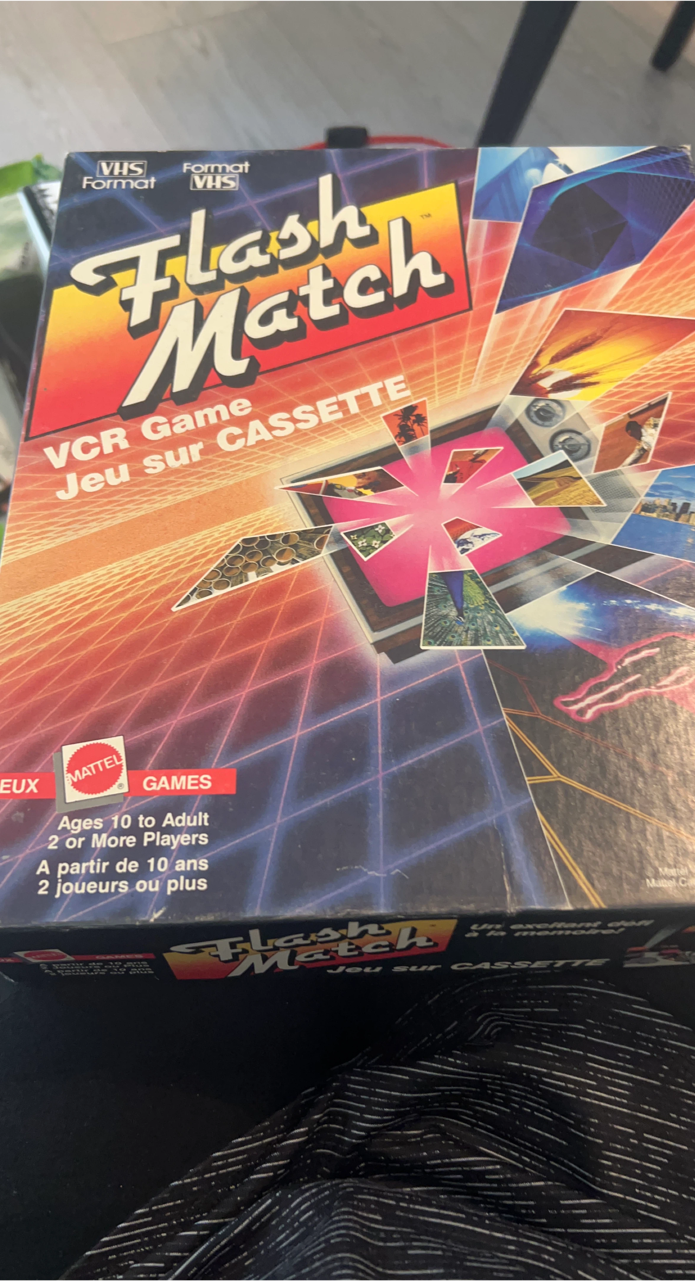Mattel Flash Match VCR Game