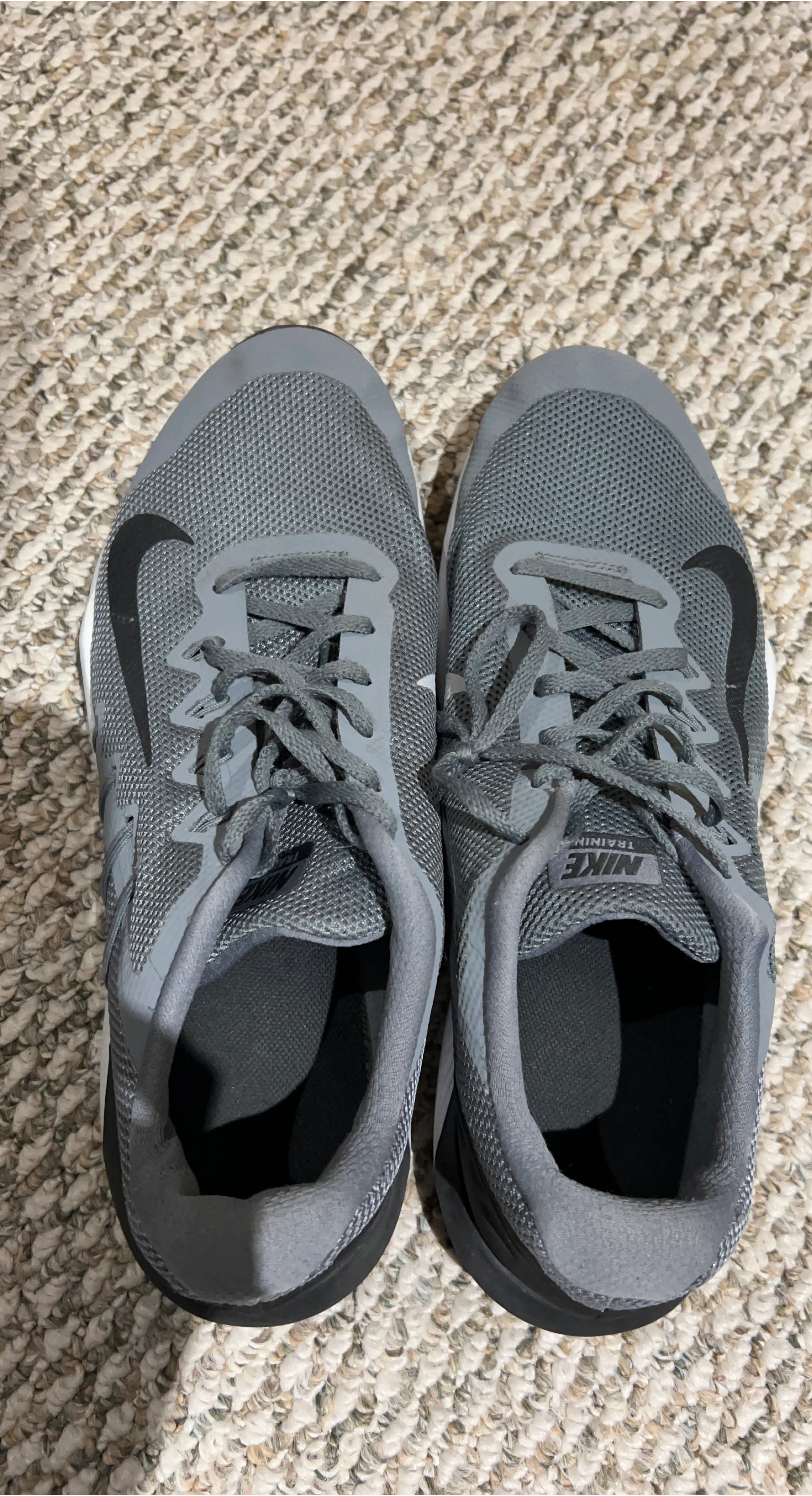 Nike Training Shoes - Grey Size-13