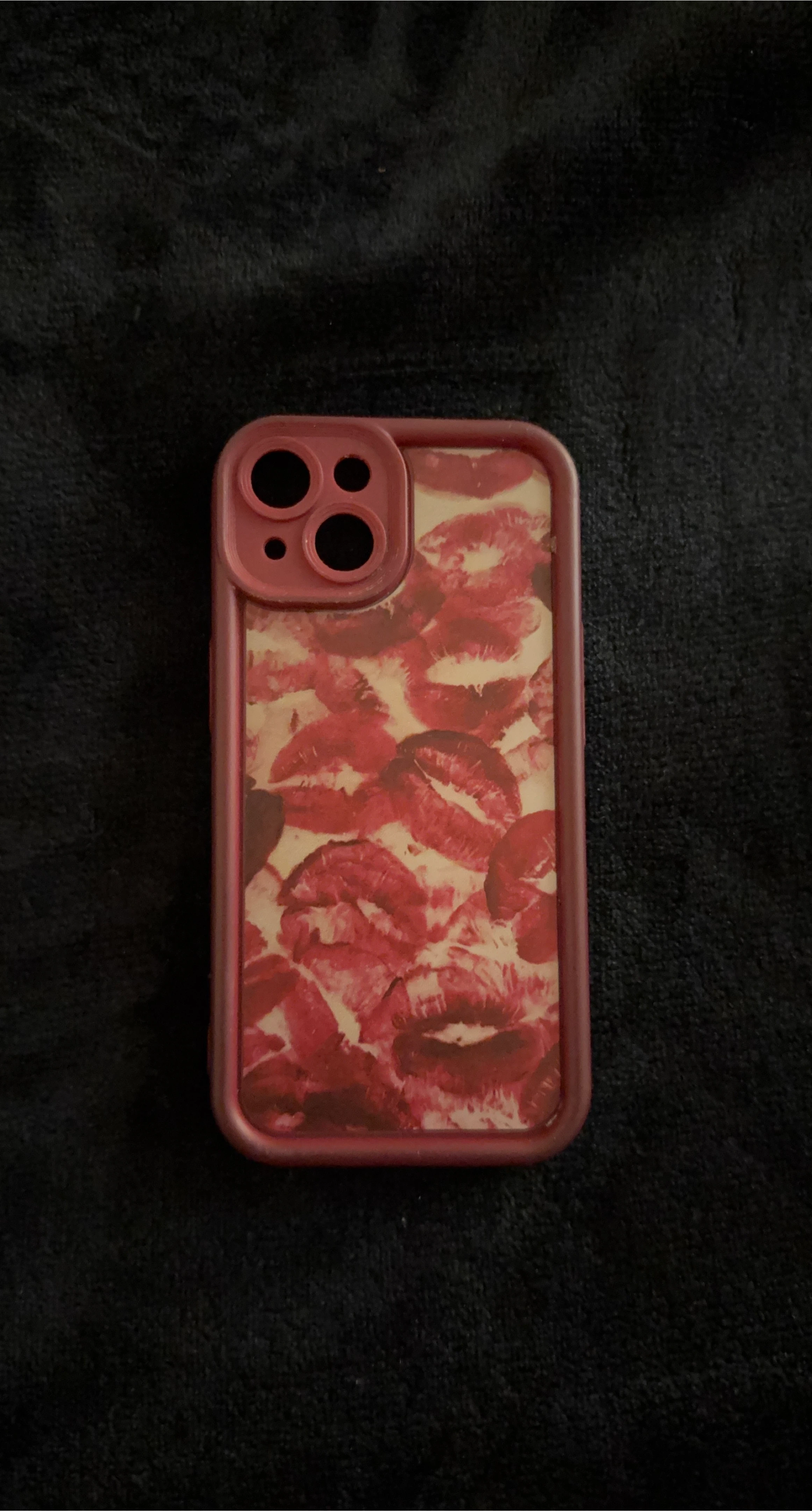 iPhone Case with Kiss Print thumbnail