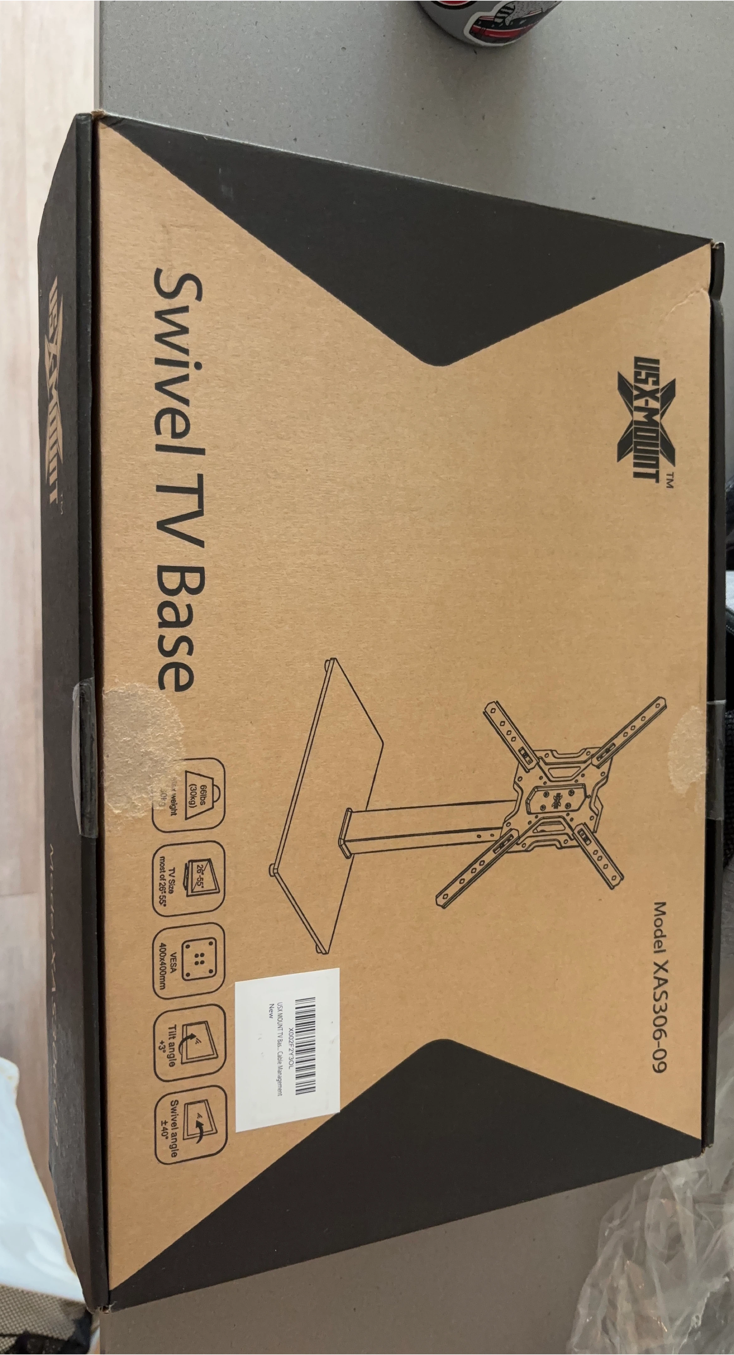 Mount Swivel TV Base XAS306-09 thumbnail