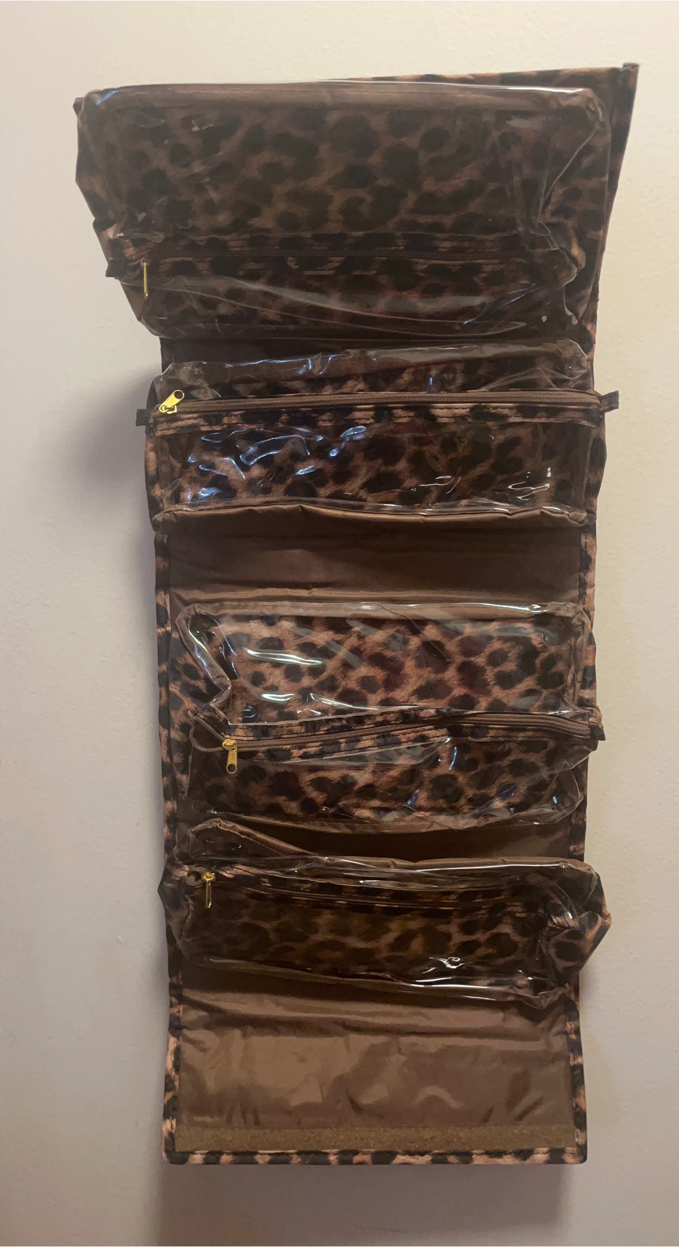 Leopard Print Travel Toiletry Bag thumbnail