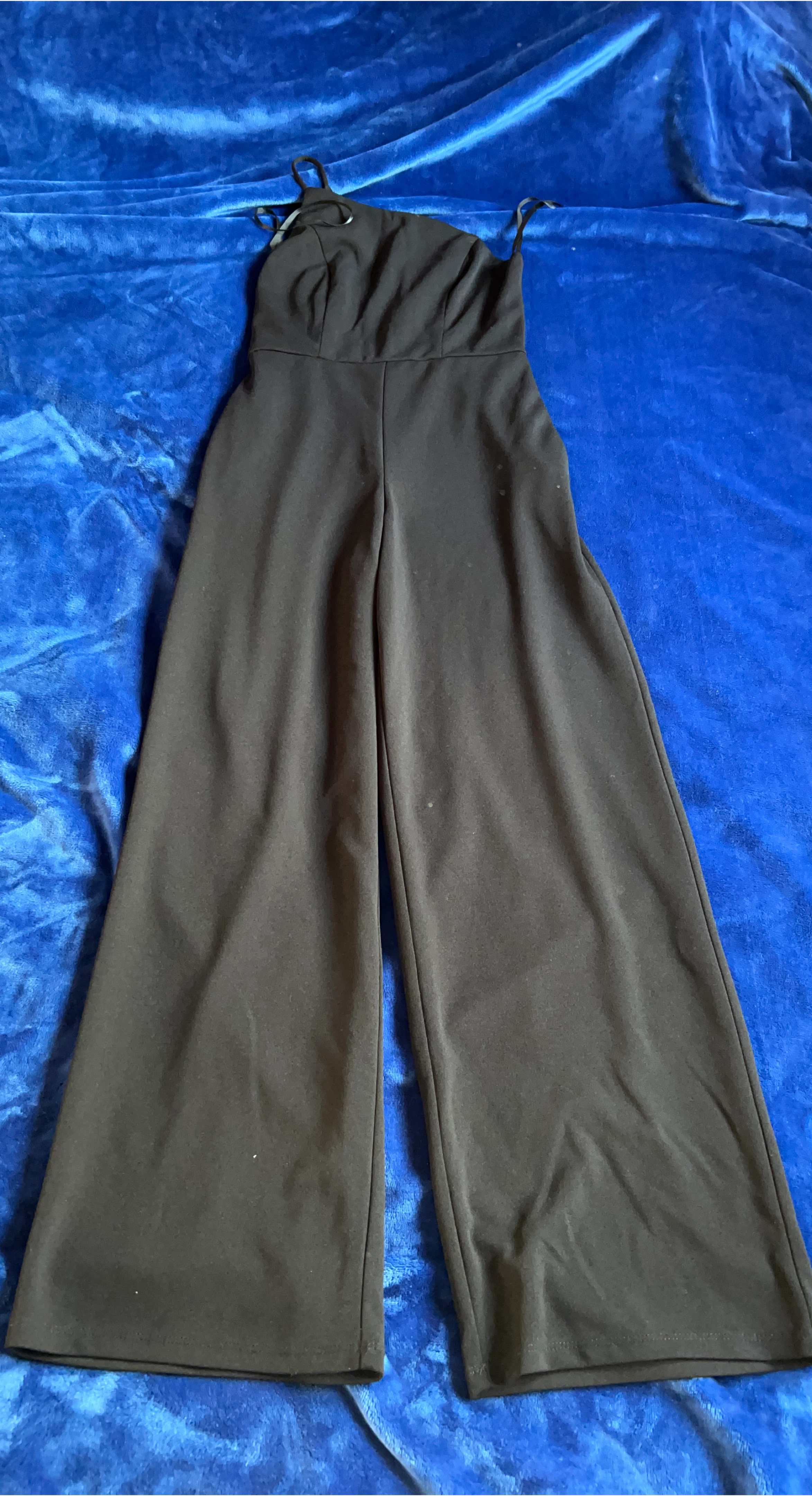 Bebe Black Jumpsuit Size-small