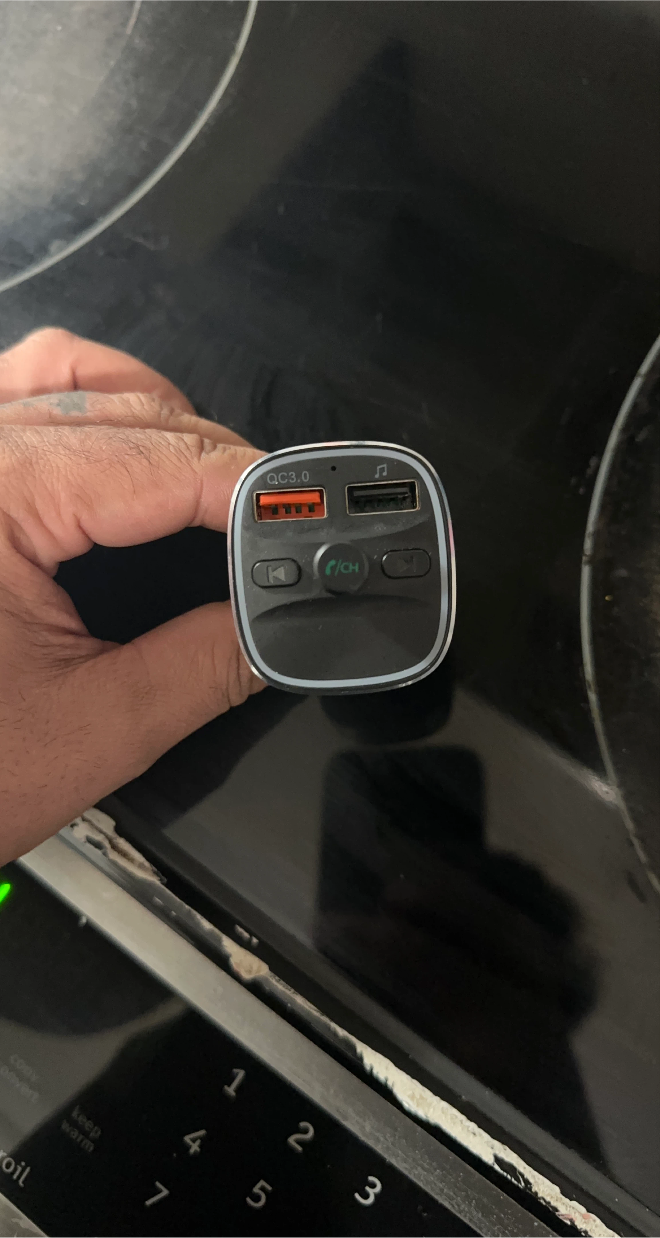 Car Bluetooth FM Transmitter Radio Adapter