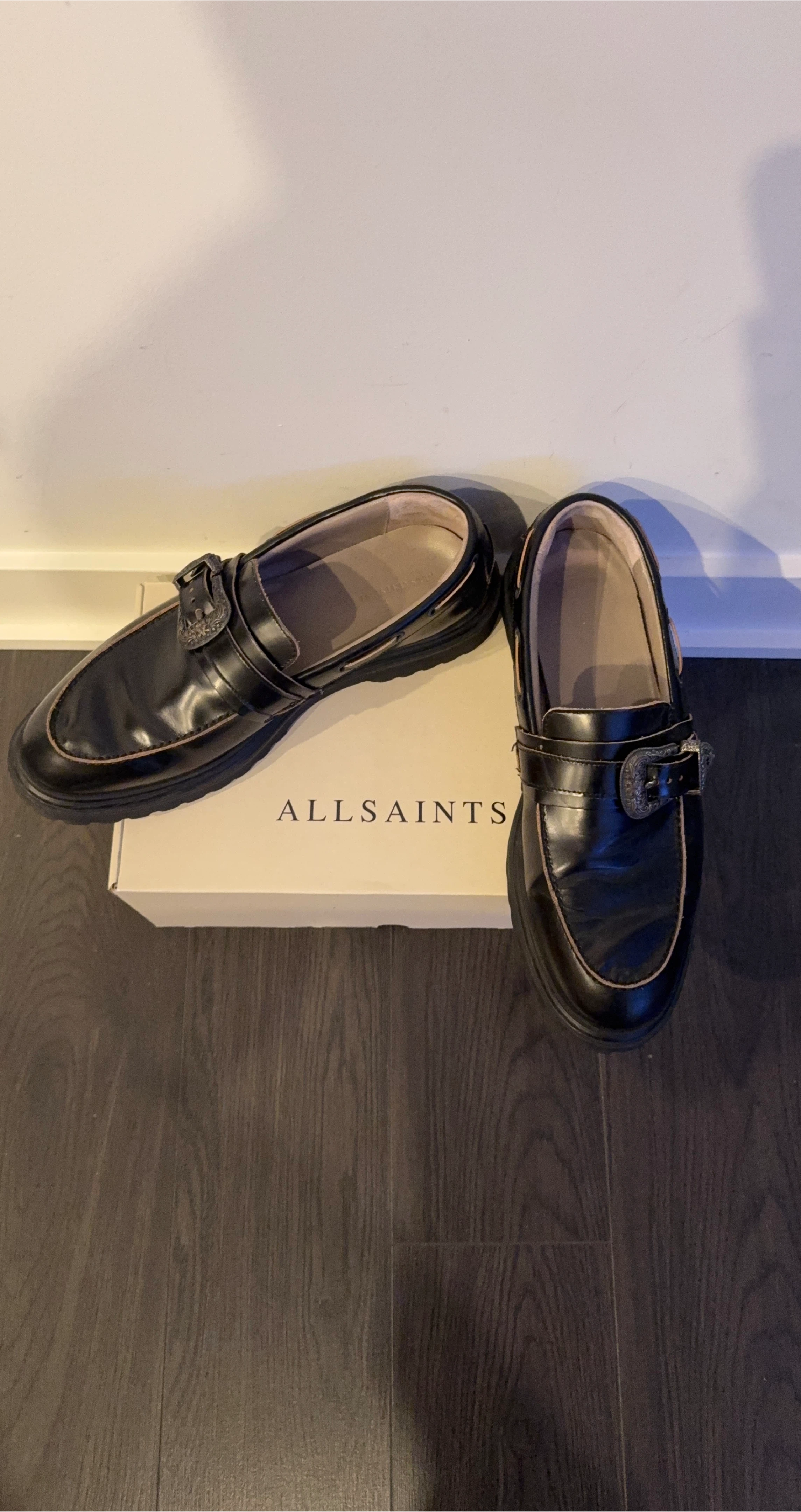AllSaints Hanbury Loafer Black US 10/EU 43
