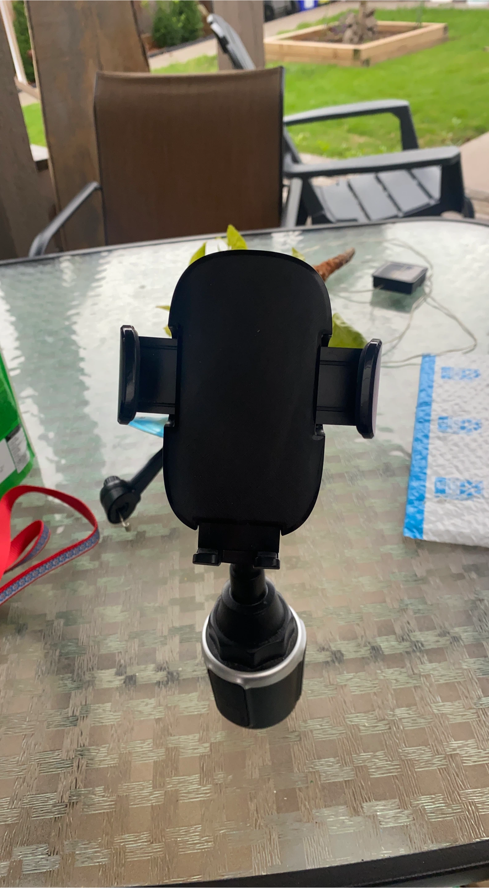 Car Cup Holder Phone Mount - Black thumbnail
