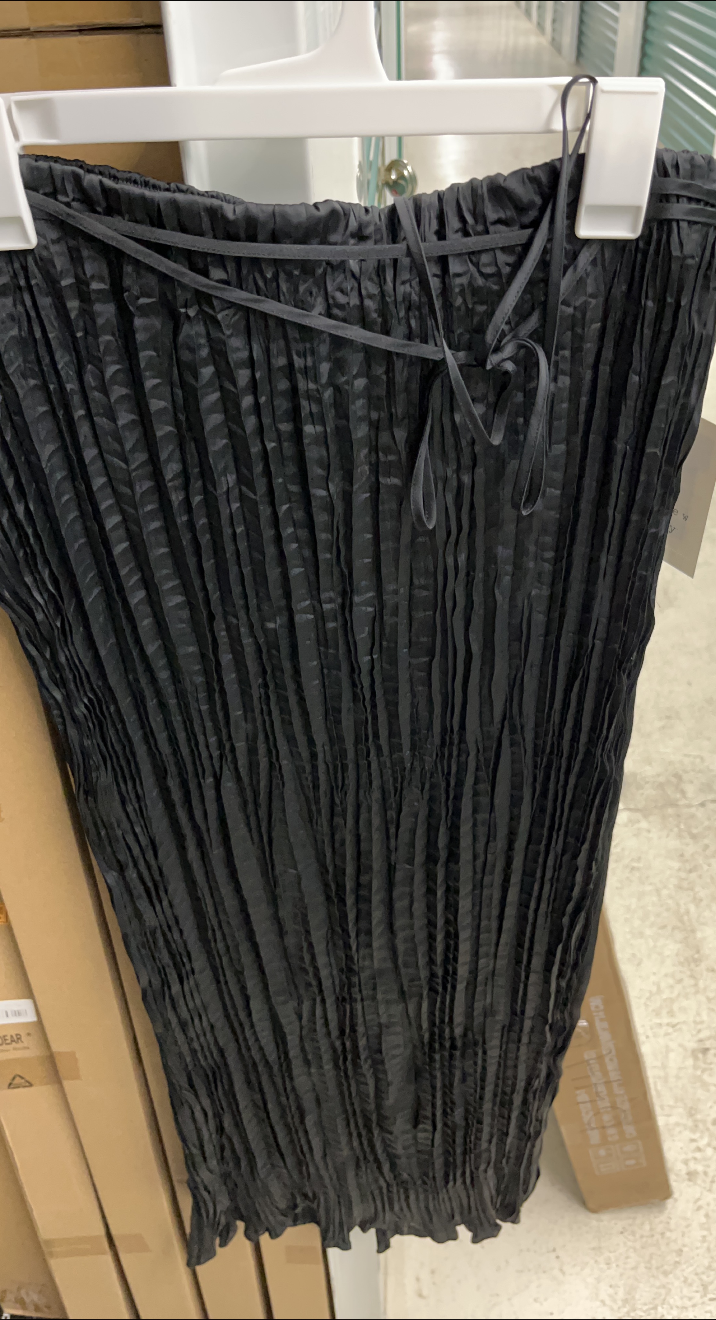 Target Black Pleated Skirt - Size XL thumbnail