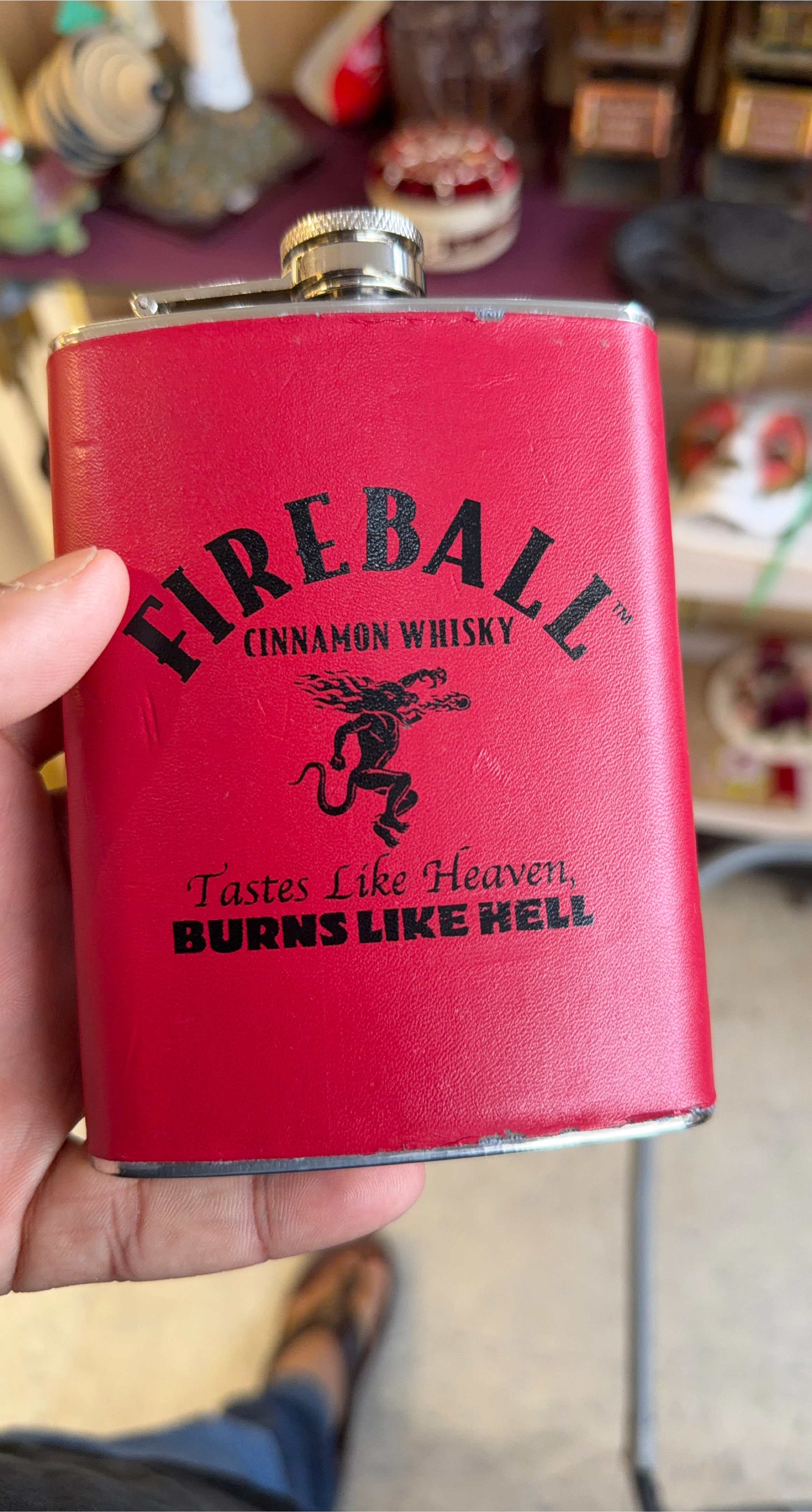 Fireball Cinnamon Whisky Flask thumbnail