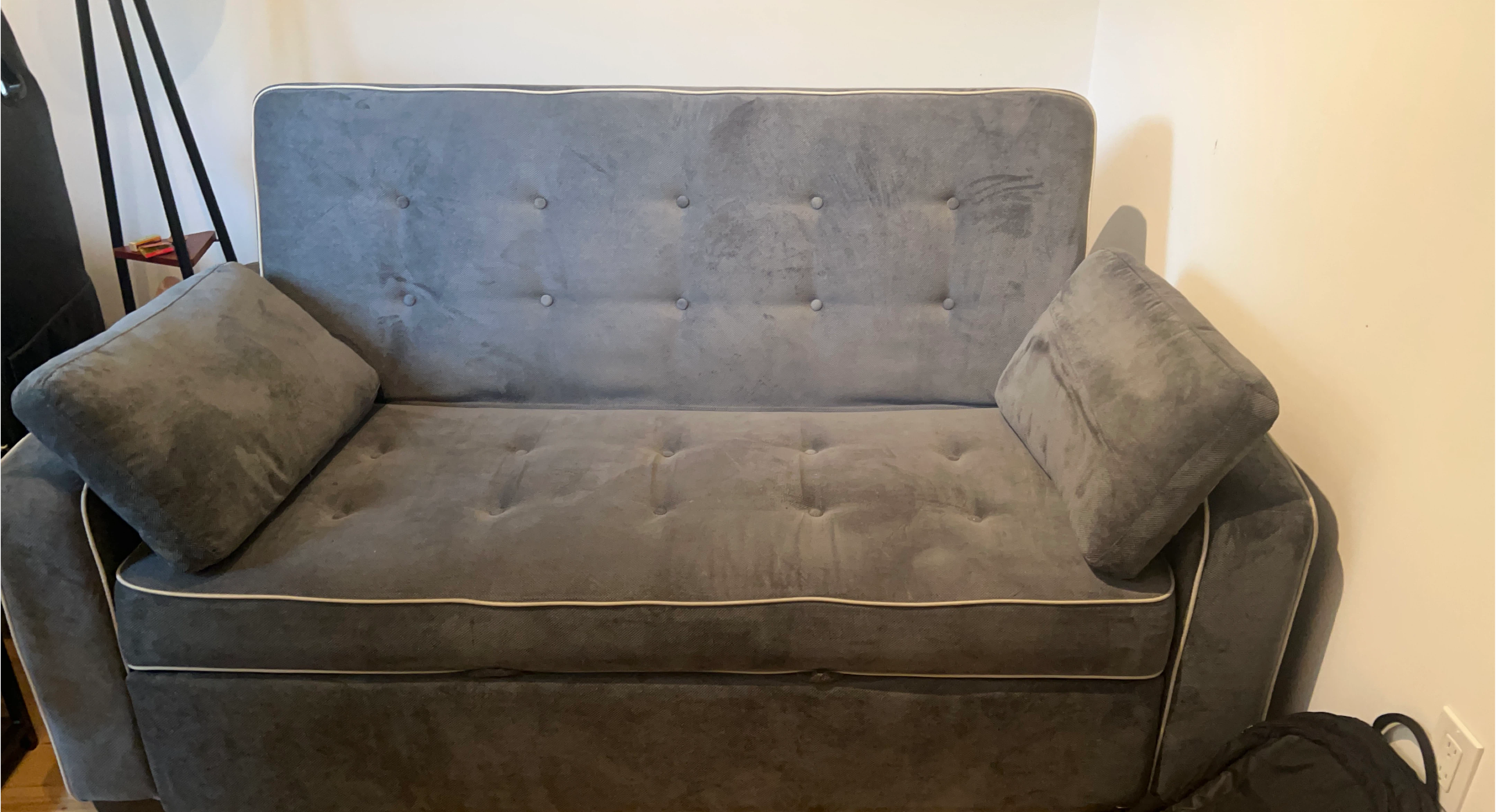 Grey Sleeper Sofa Bed thumbnail