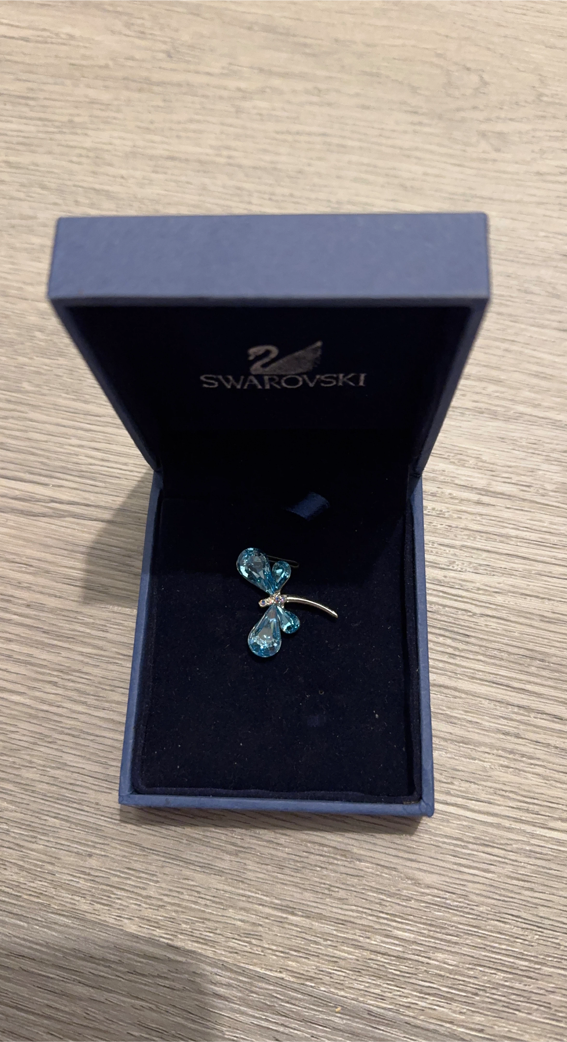 Swarovski Dragonfly Brooch with Box thumbnail