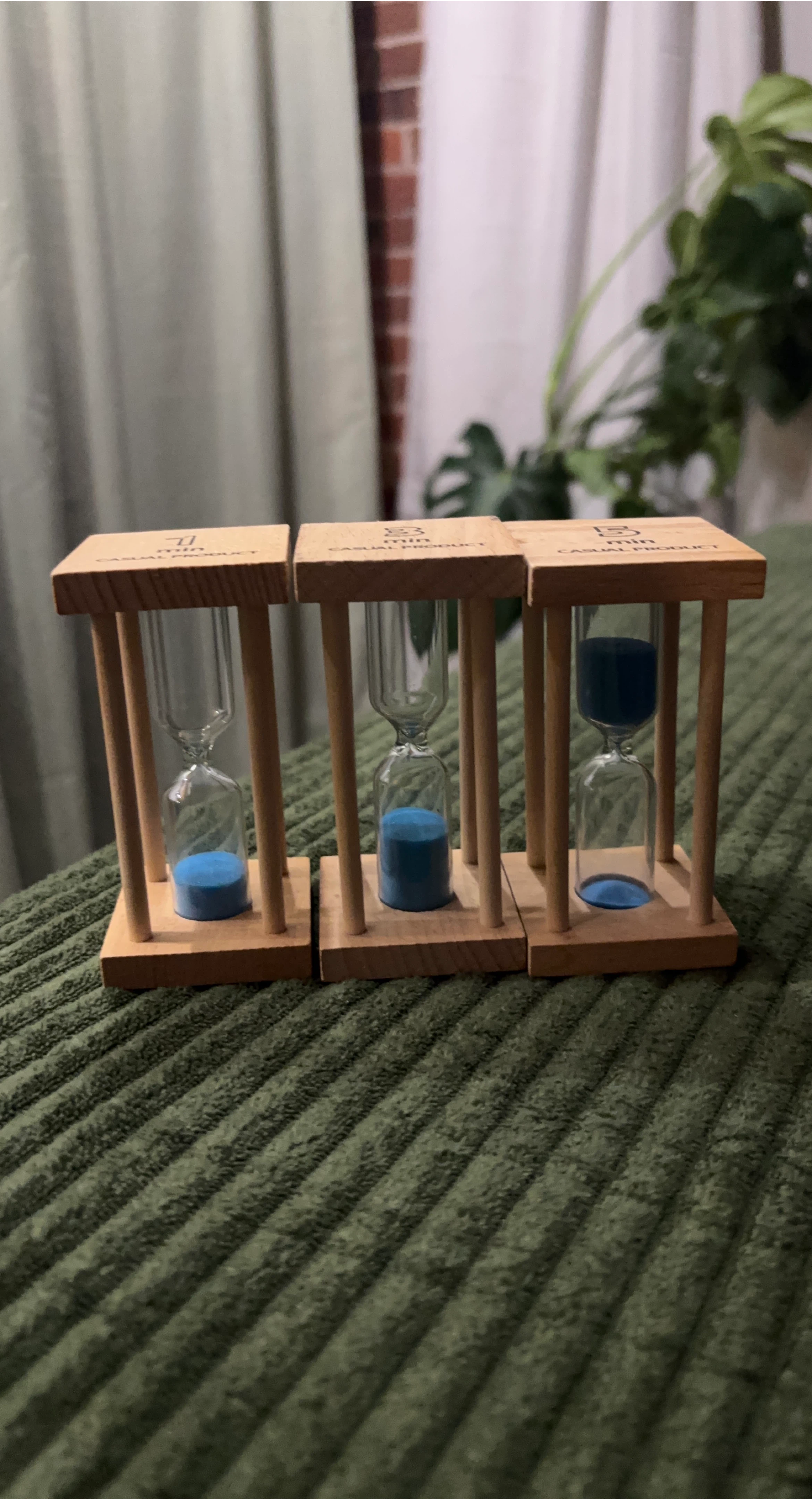 Casual Product Sand Timers - 1, 3, 5 min thumbnail