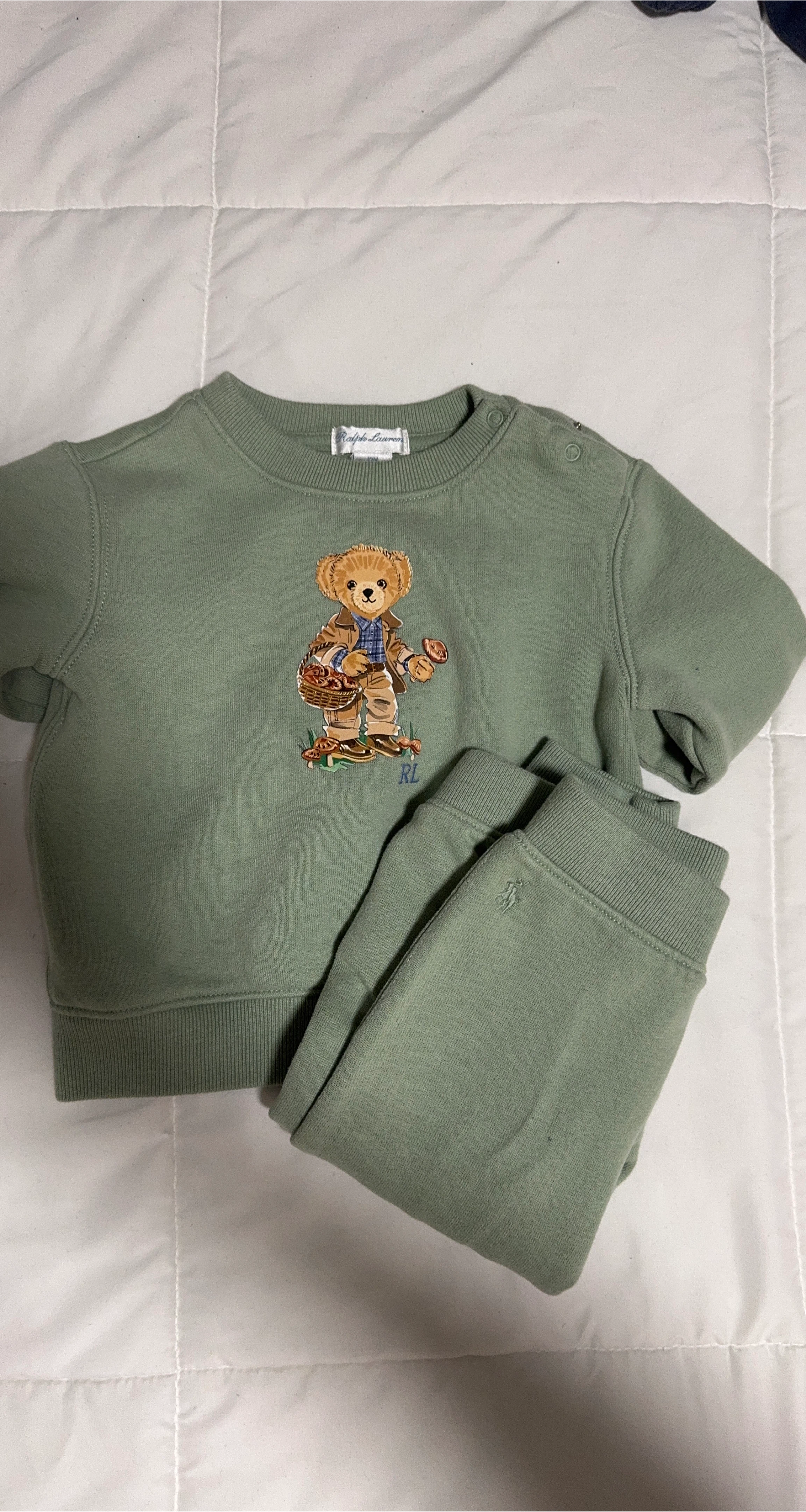 Ralph Lauren Baby Bear Outfit thumbnail