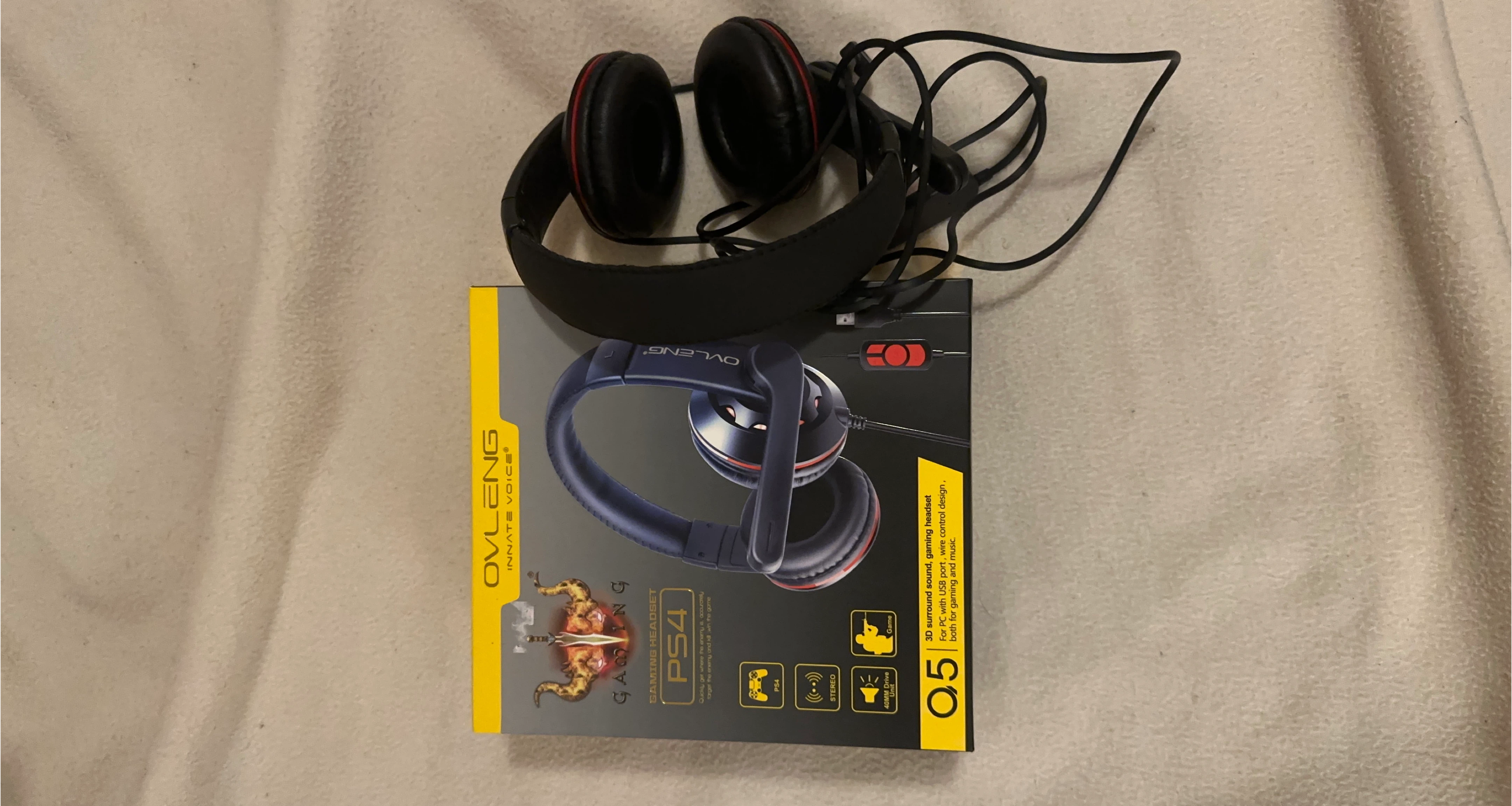 OVLENG Gaming Headset PS4 thumbnail