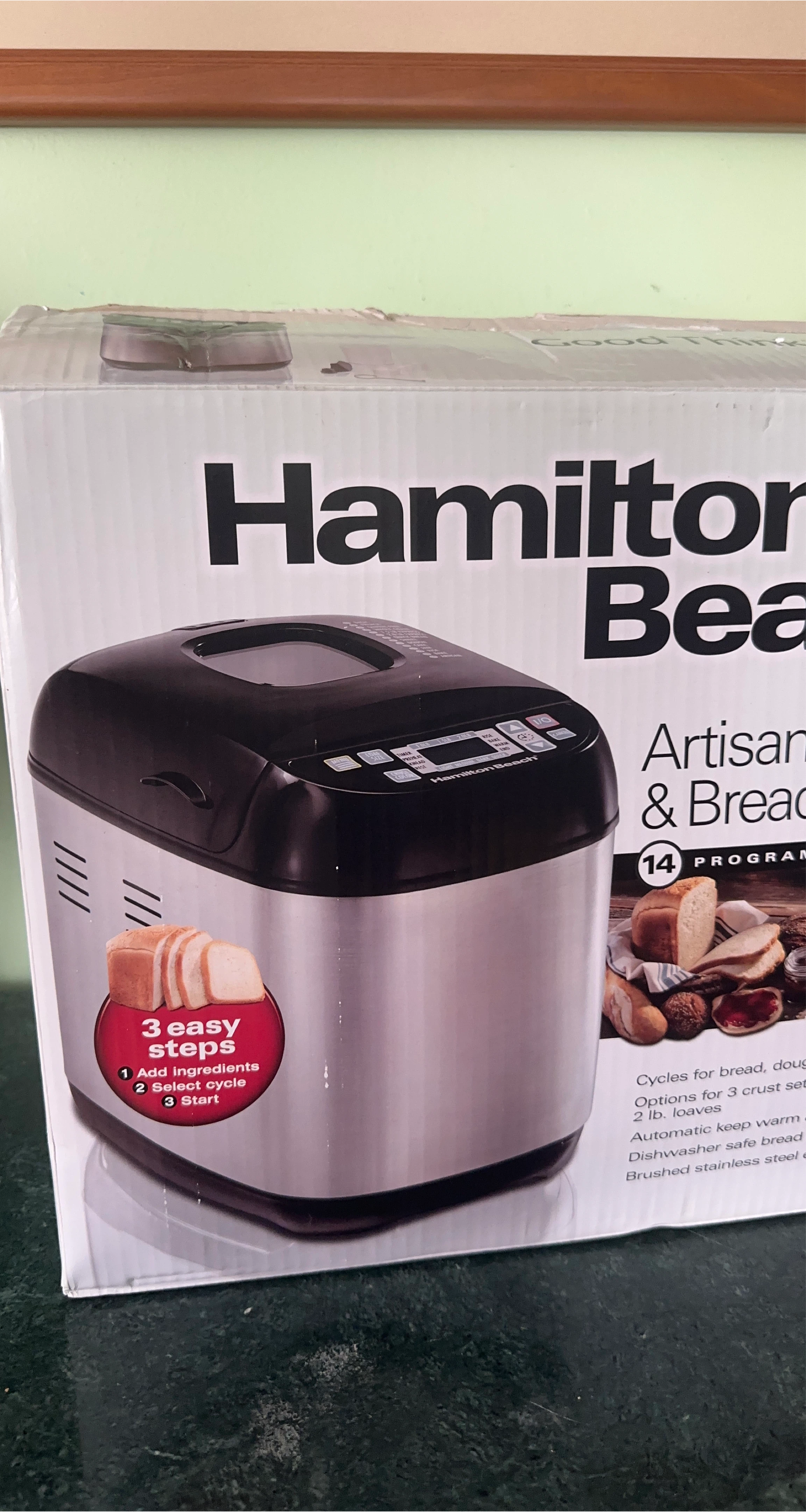 Hamilton Beach Artisan Bread Maker thumbnail