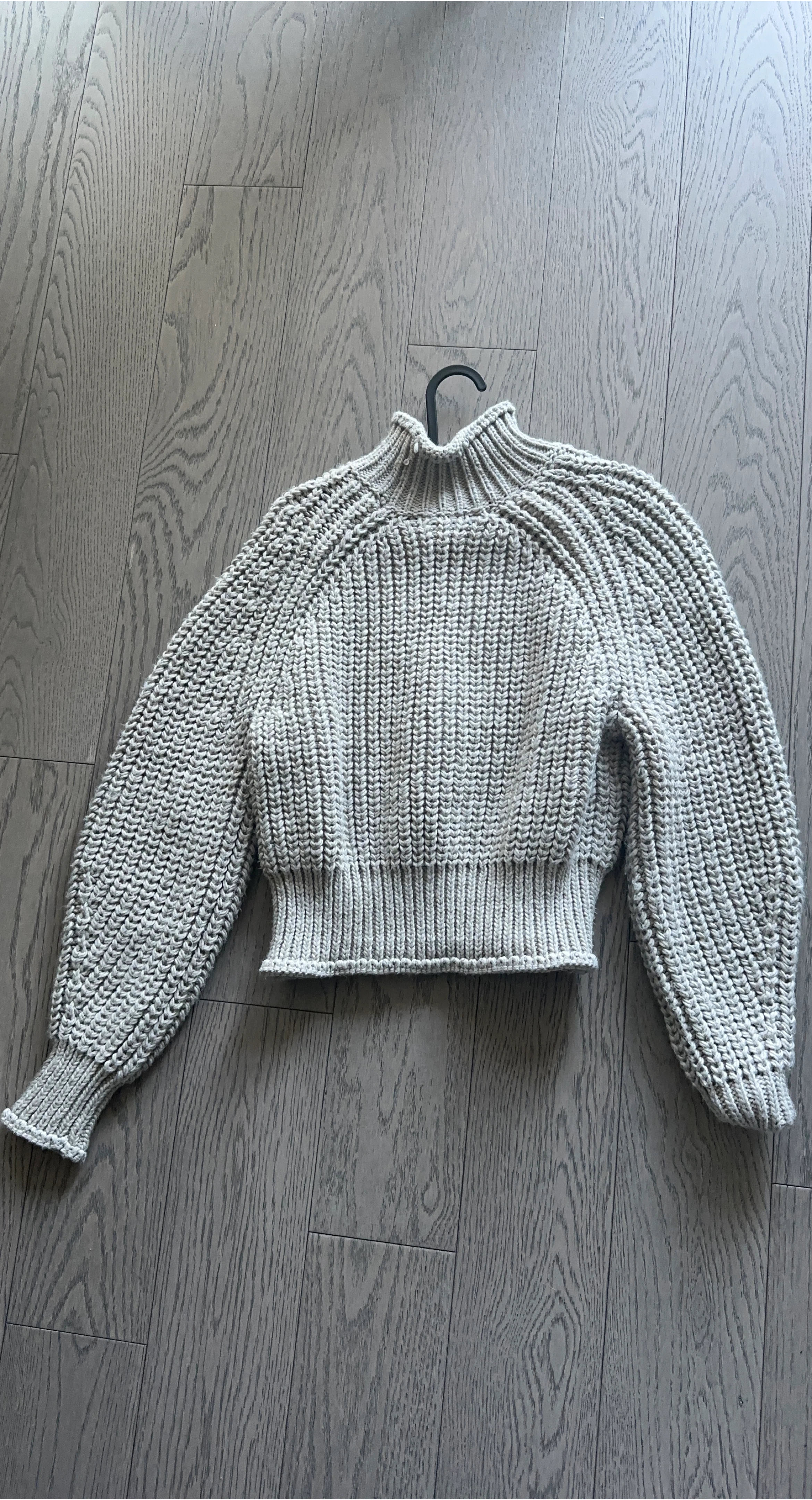 Chunky Cropped Knit Sweater thumbnail