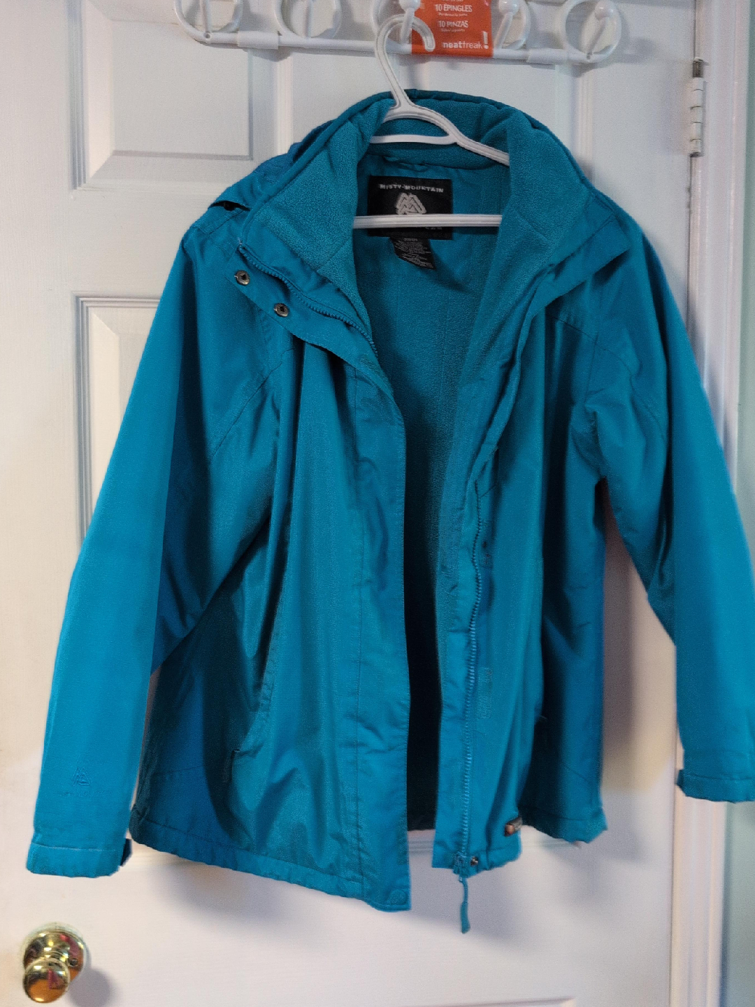 Misty Mountain Blue Rain Jacket thumbnail