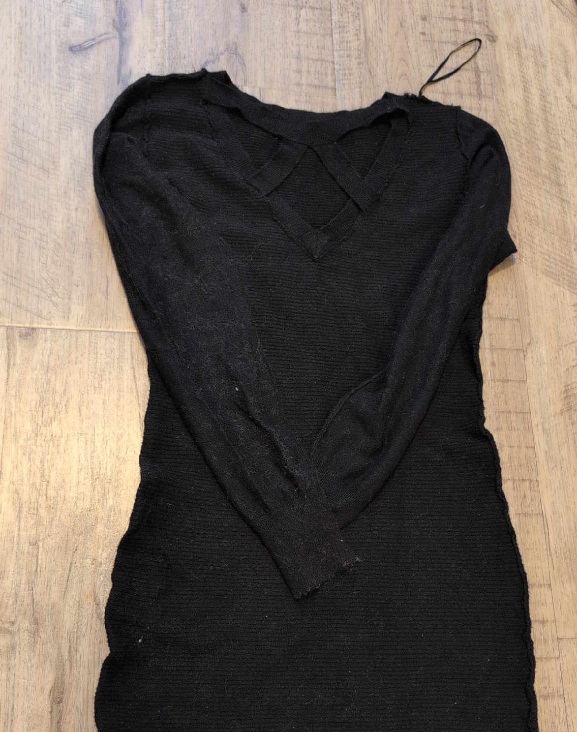 Black Long Sleeve Dress thumbnail