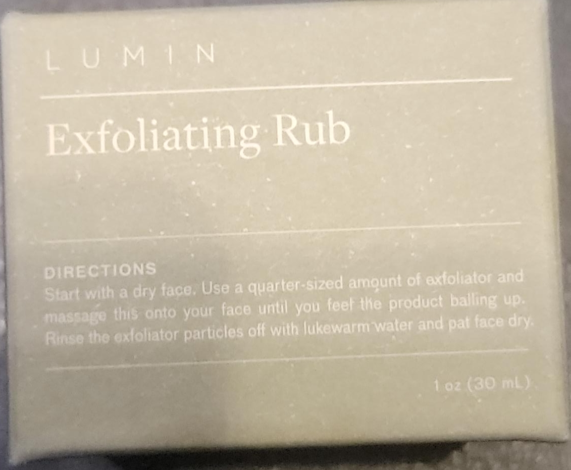Lumin Exfoliating Rub - 1 oz thumbnail