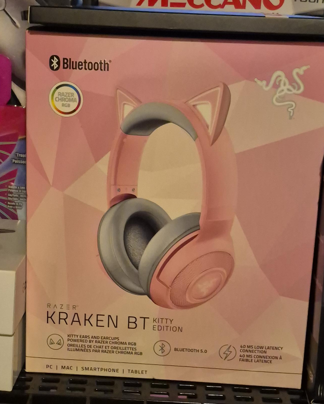 Razer Kraken BT Kitty Edition - Pink